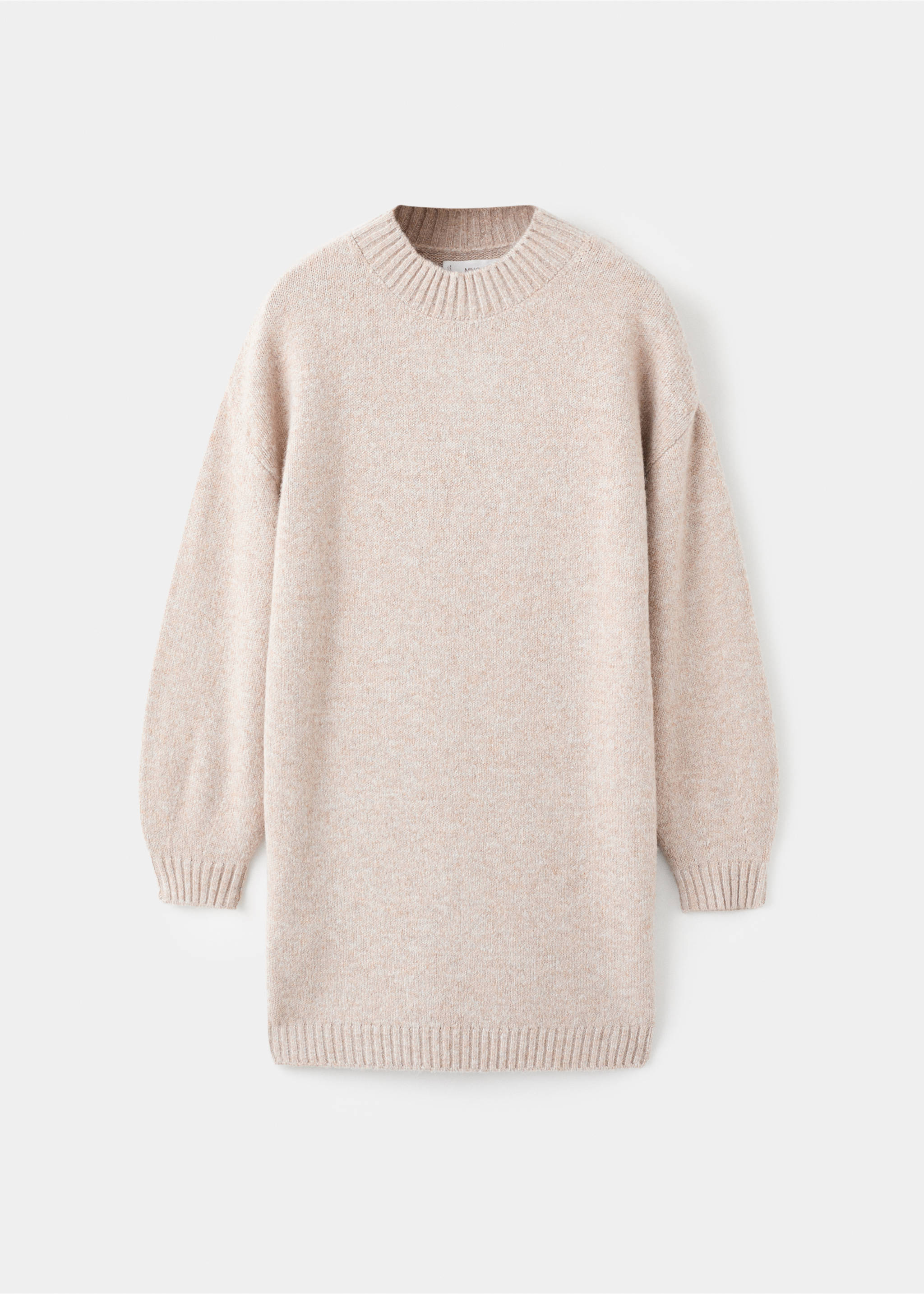 Knit midi dress - Article without model, Medium Brown. Ref: 17077786-00.