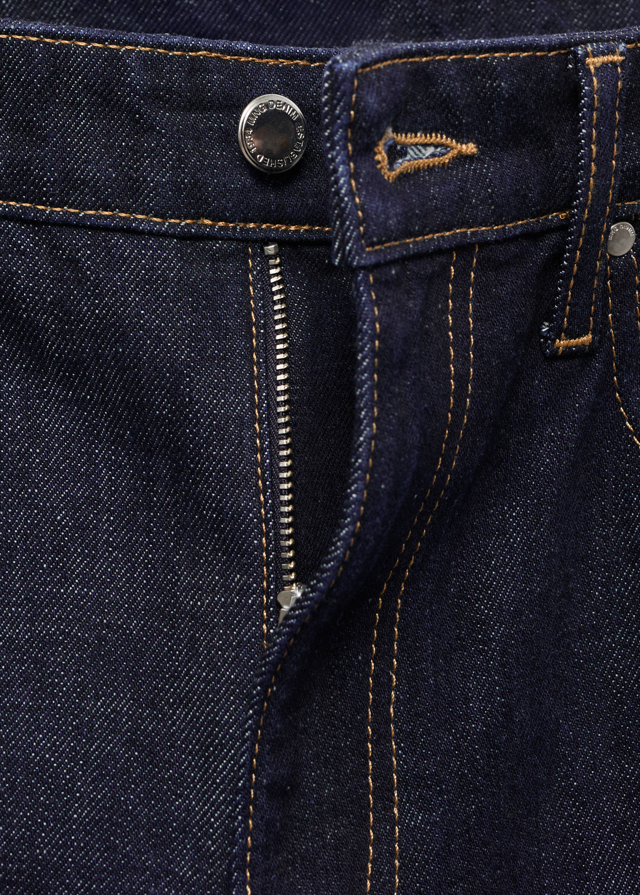 Straight-leg jeans with openings - Details of the article 8