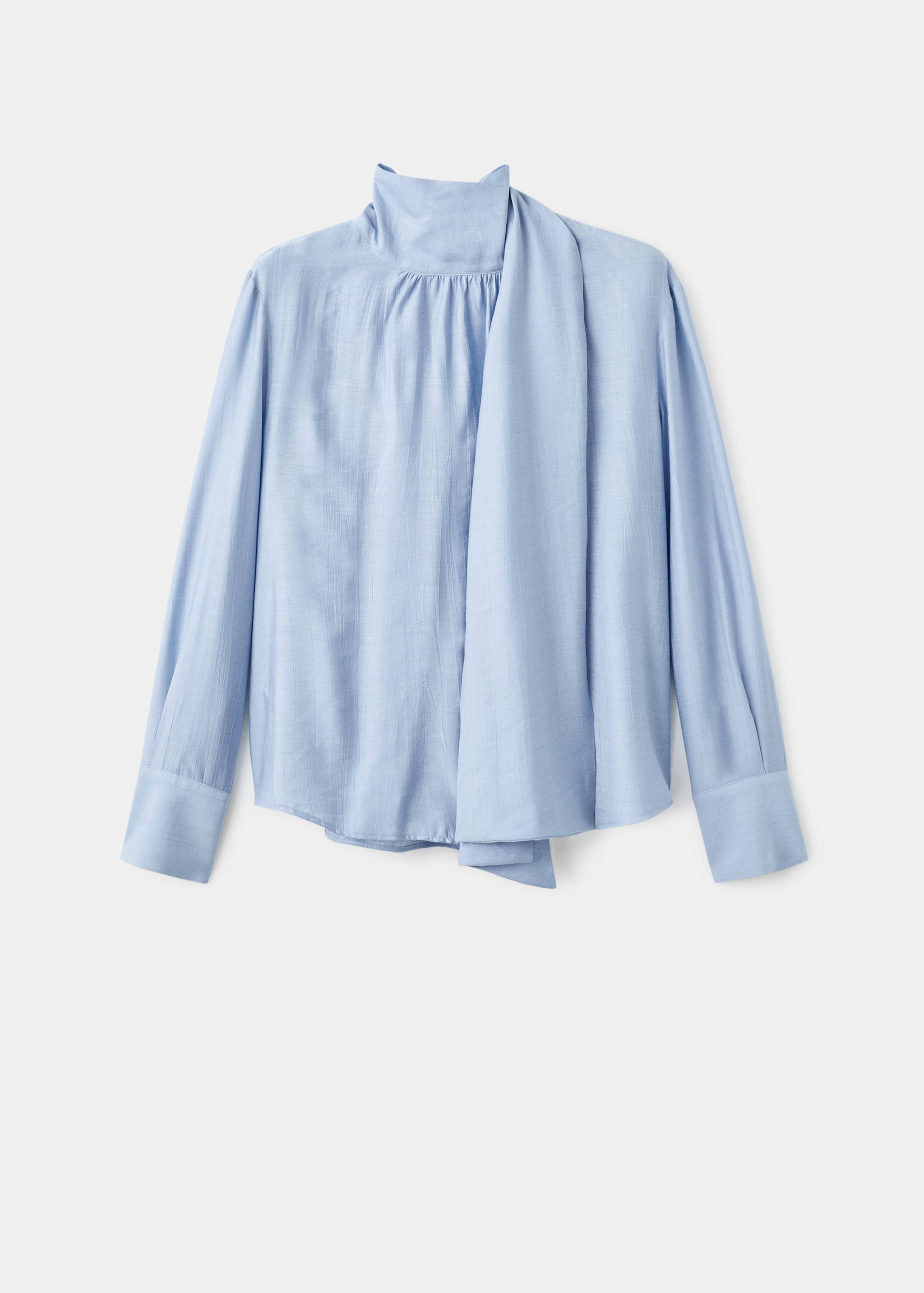 Blusa textura fular - Artículo sin modelo