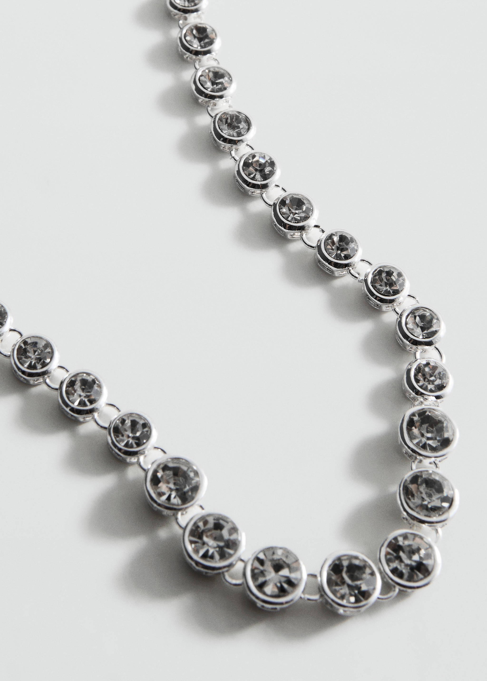 Ketting met kristallen - Middenvlak