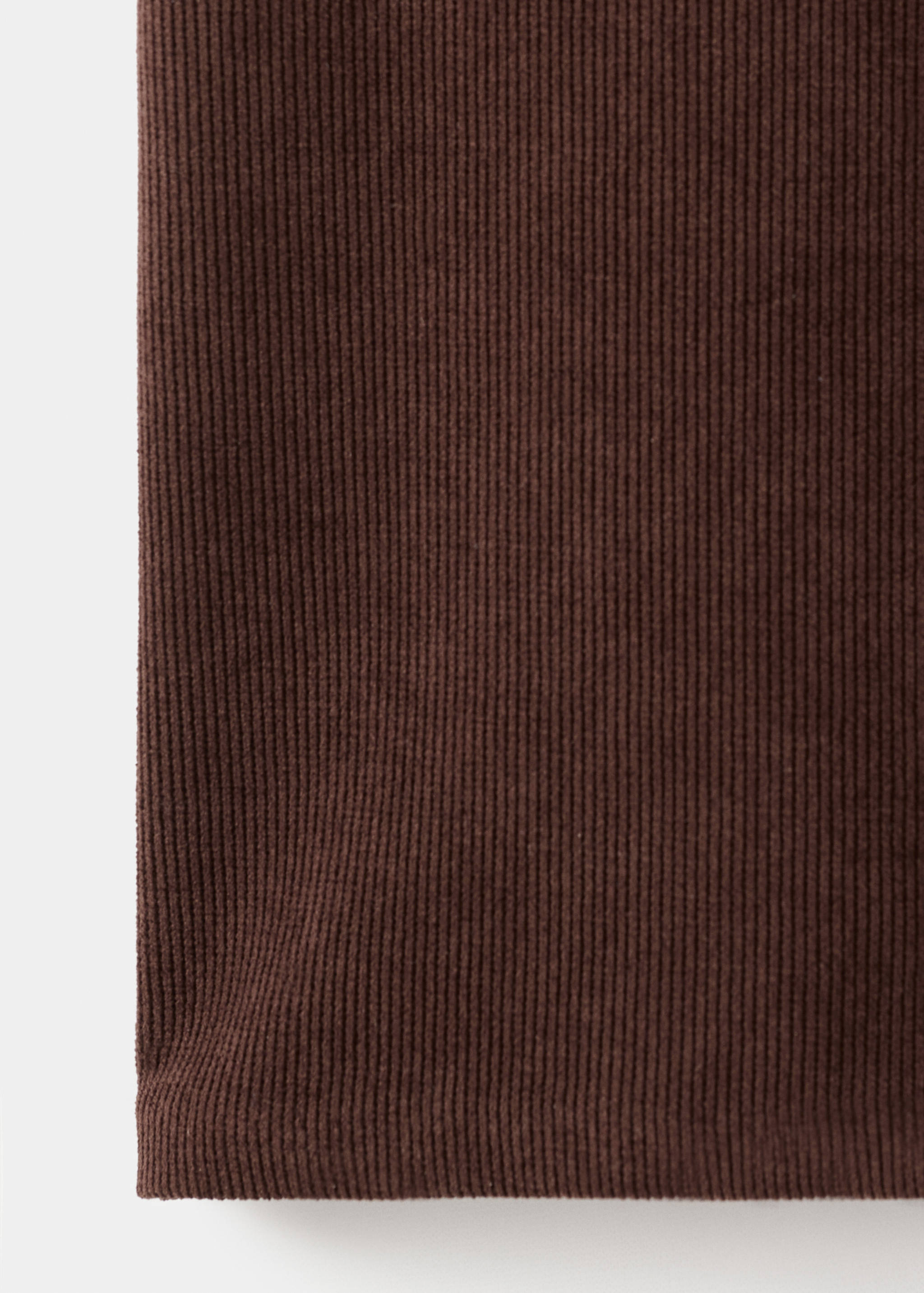 Corduroy pants with elastic waist - Details of the article 0