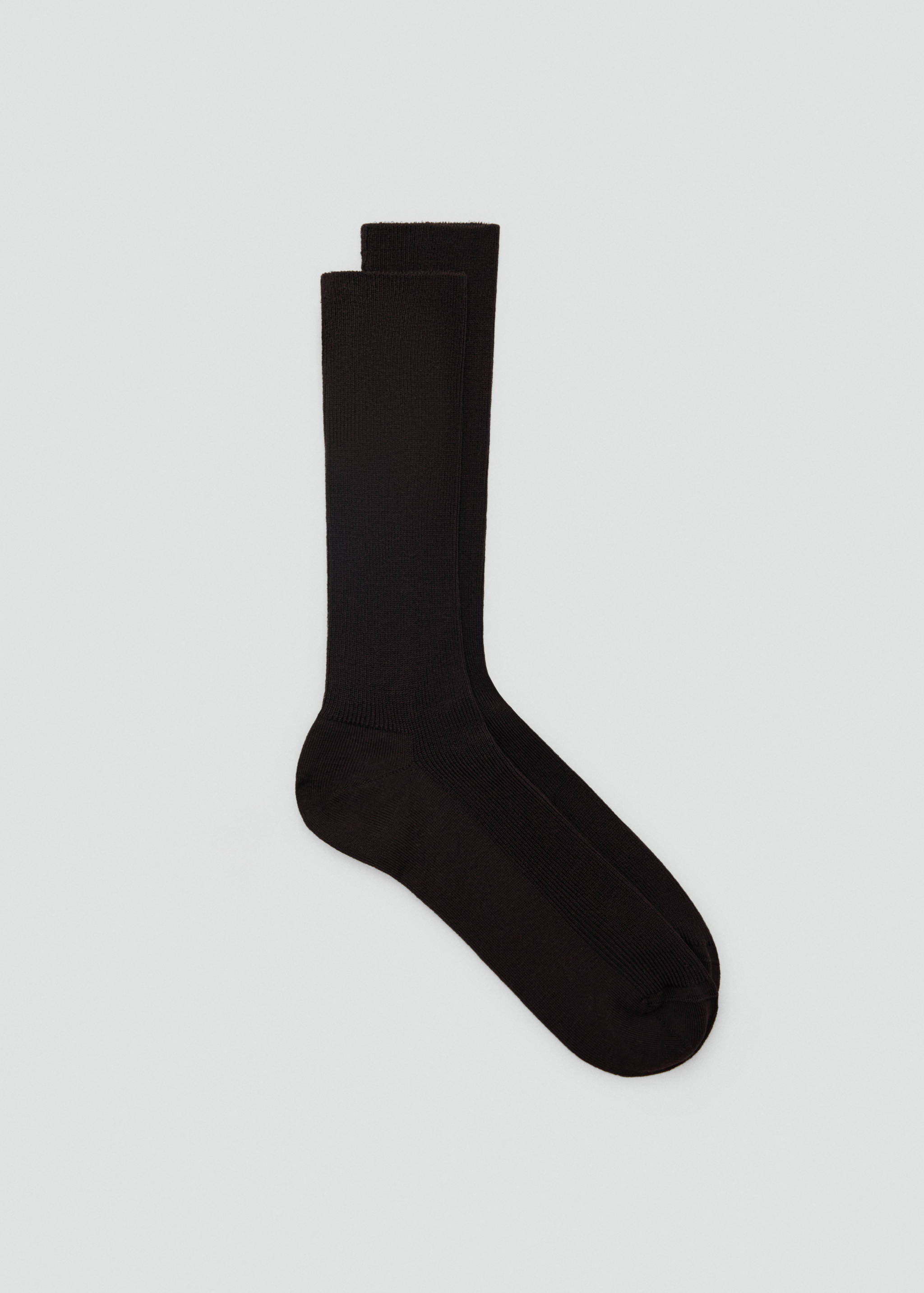 Ribbed cotton socks - Article without model
