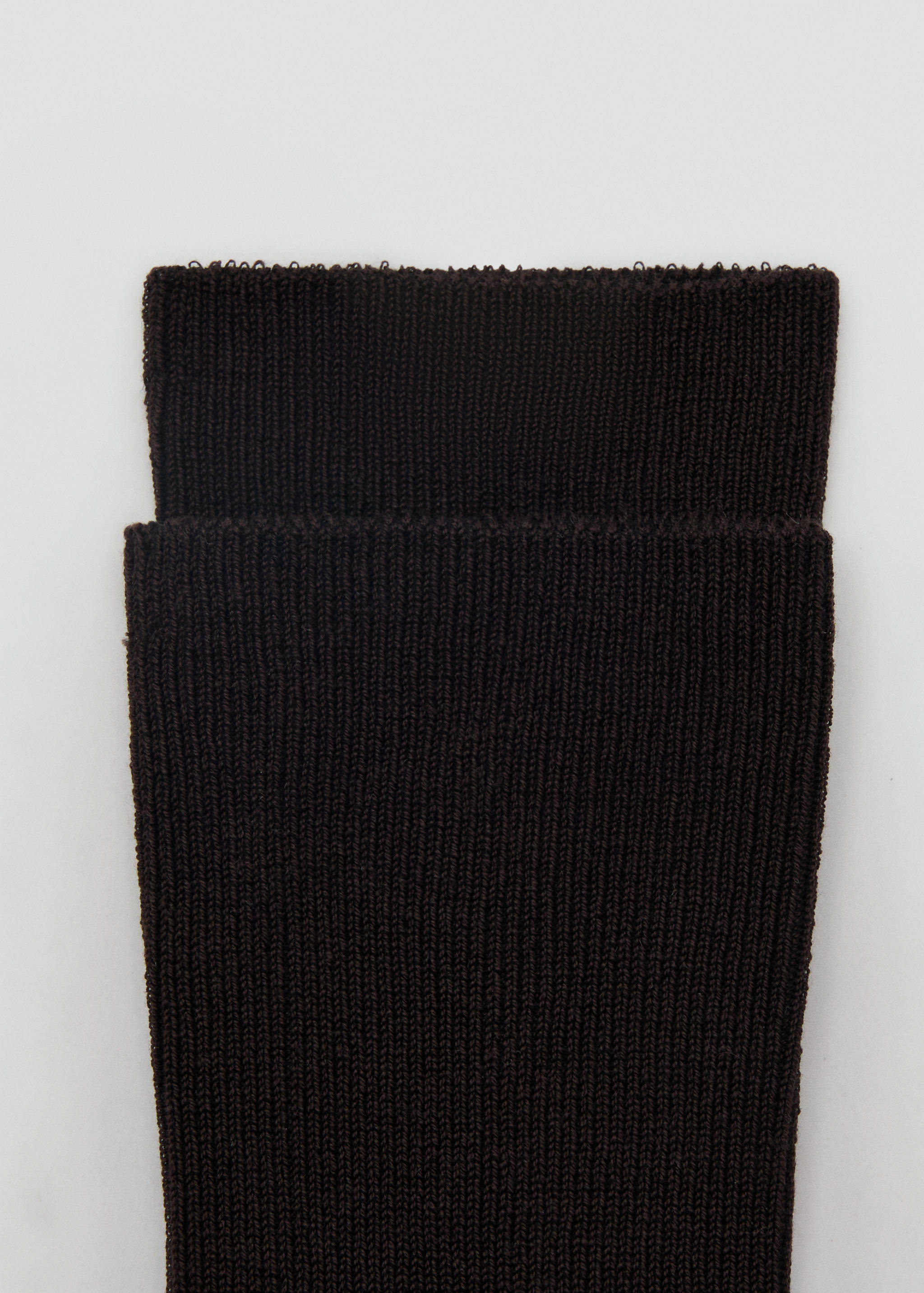 Ribbed cotton socks - Details of the article 1