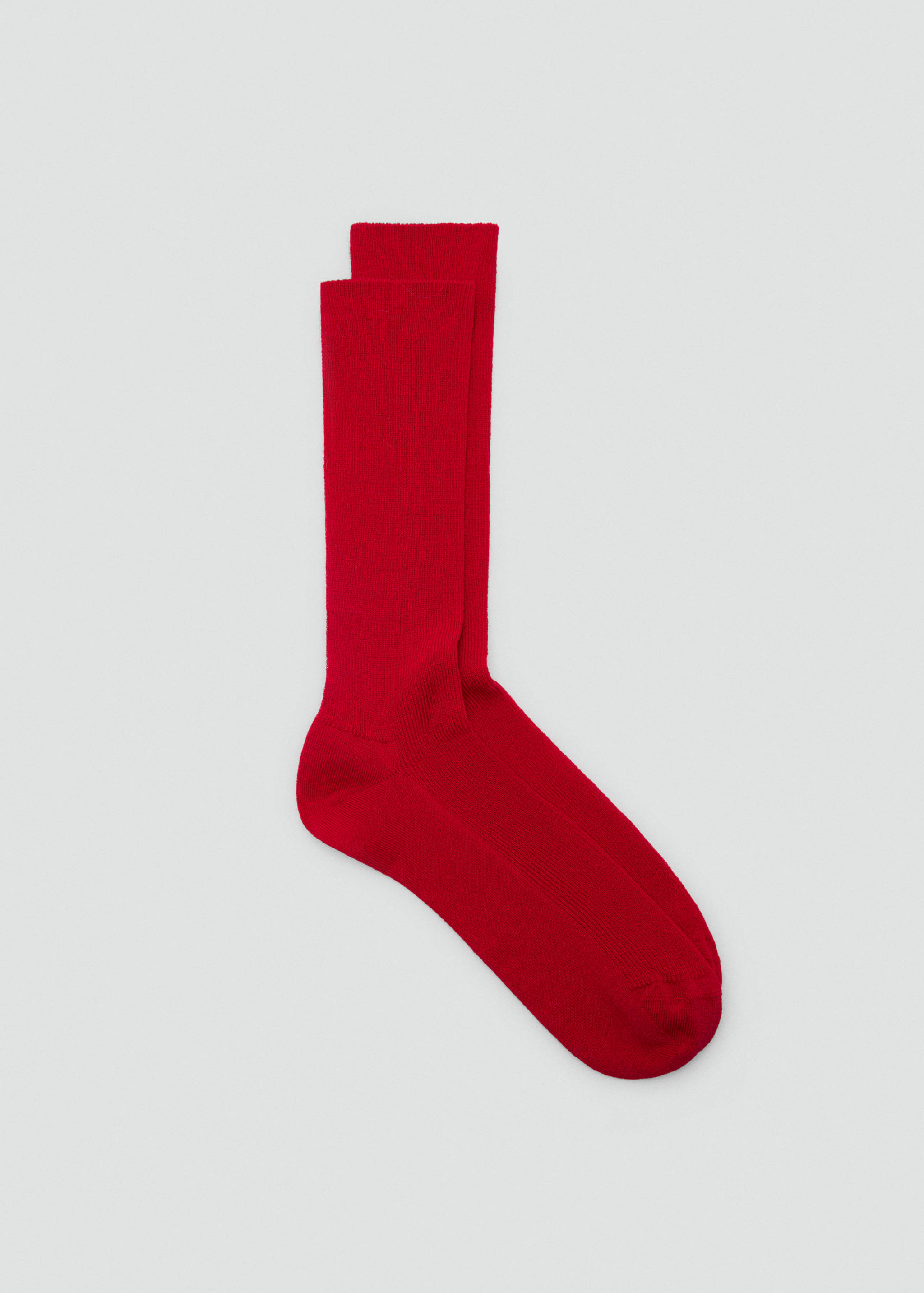Ribbed cotton socks - Article without model