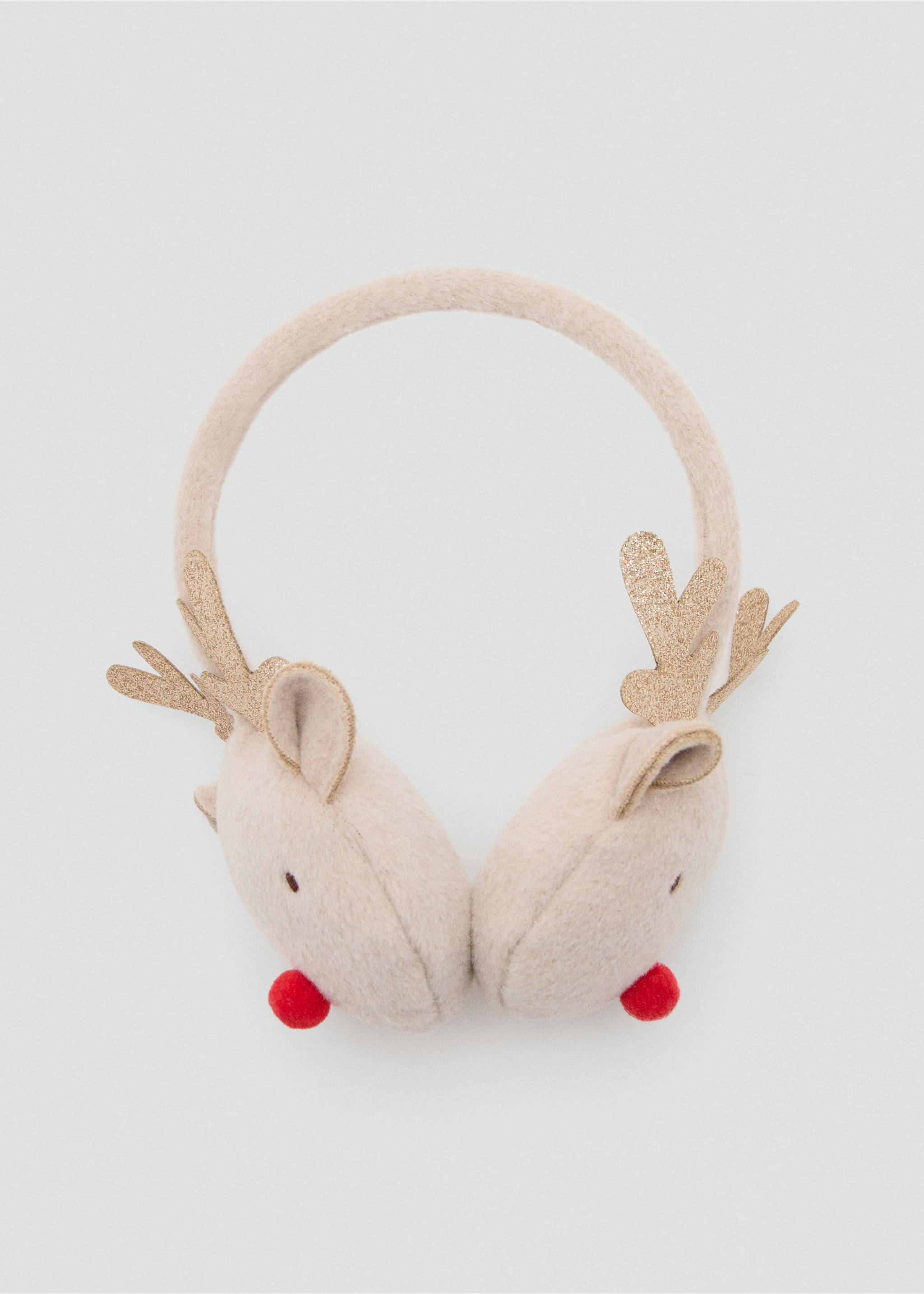 reindeer earmuffs - Article without model, Sand. Ref: 17077810-00.