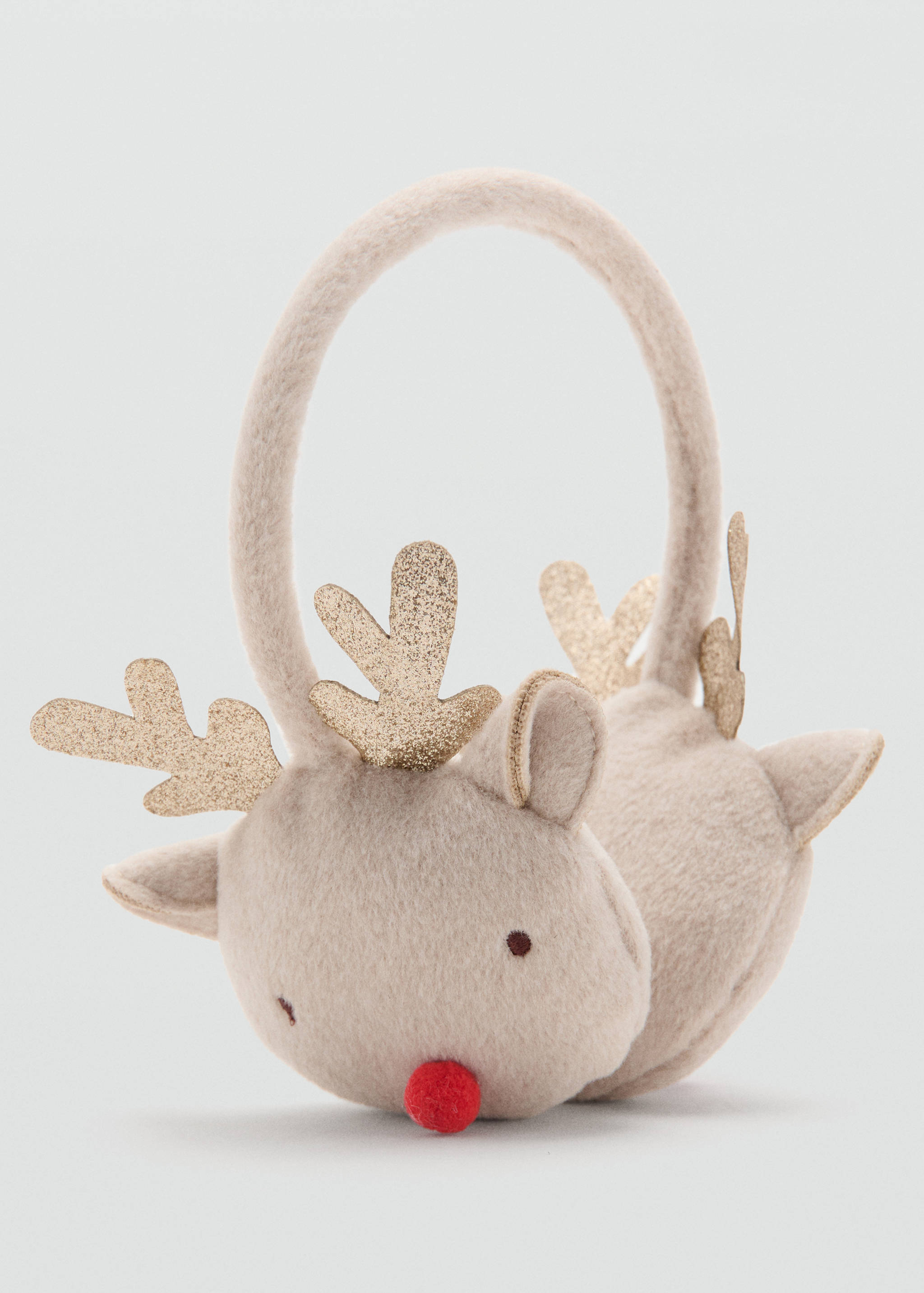 reindeer earmuffs - Medium plane