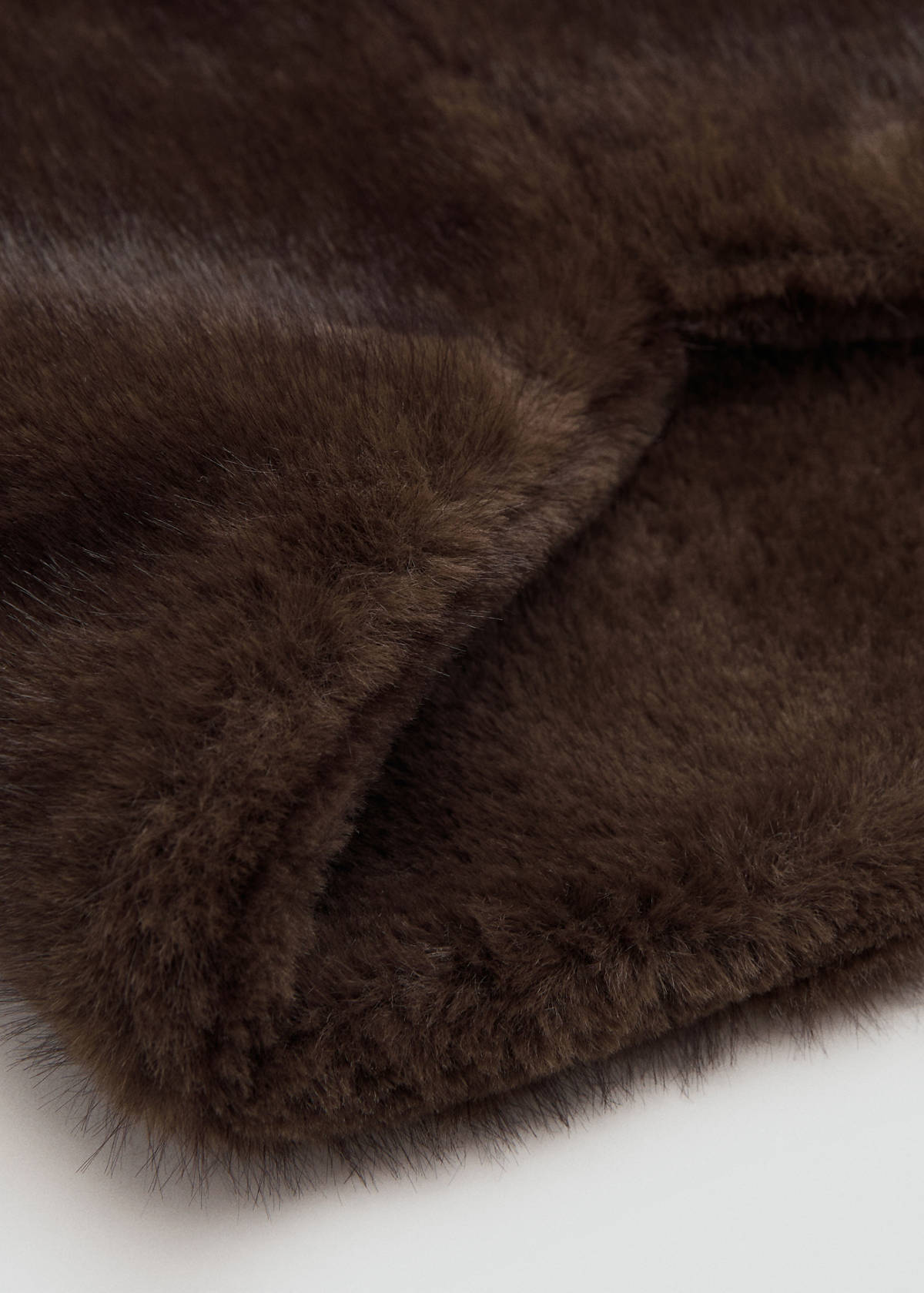 Faux-fur snood