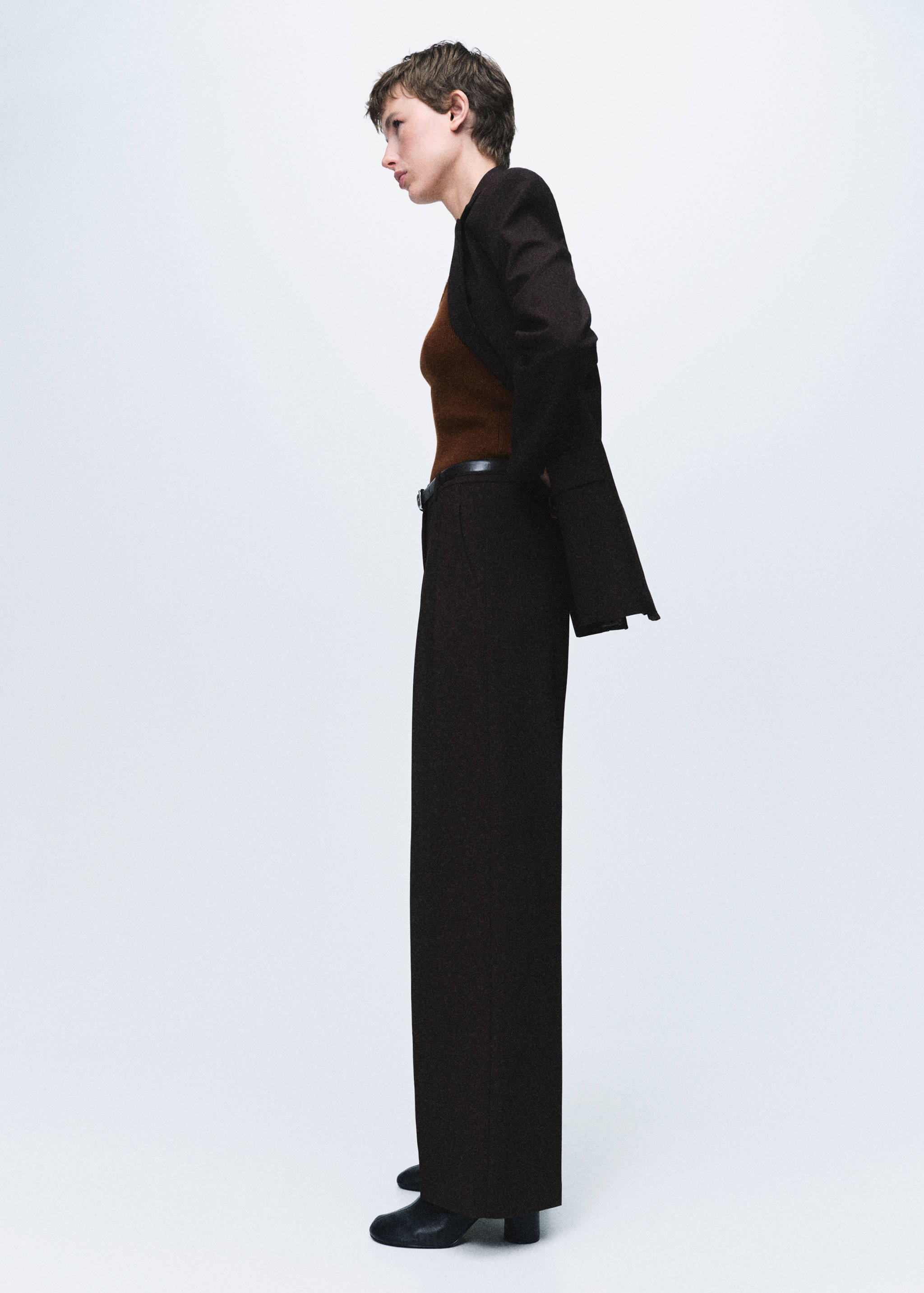 Knitted top with studs - Details of the article 2