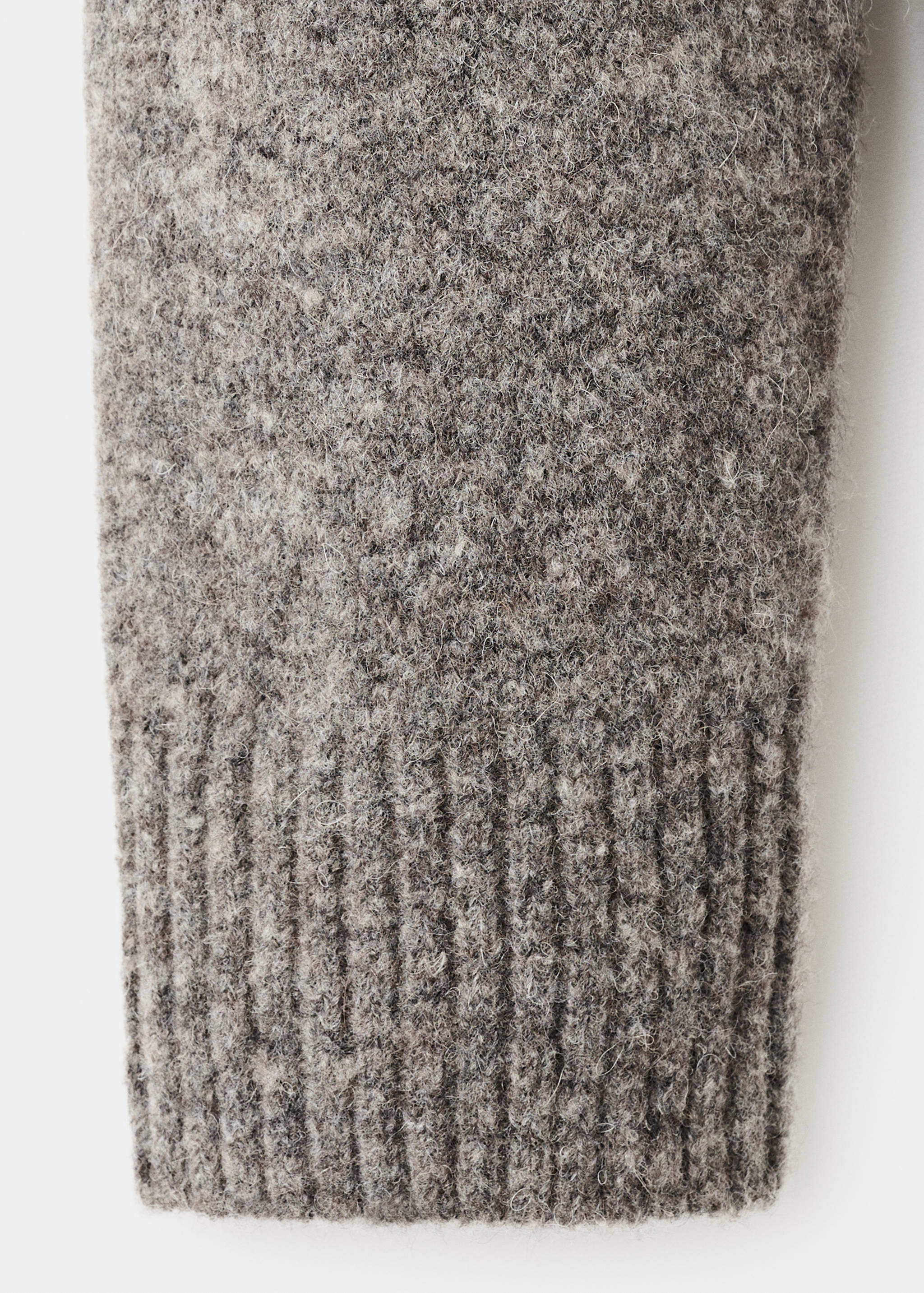 Gebreid vest van een wolblend - Detail van het artikel 0