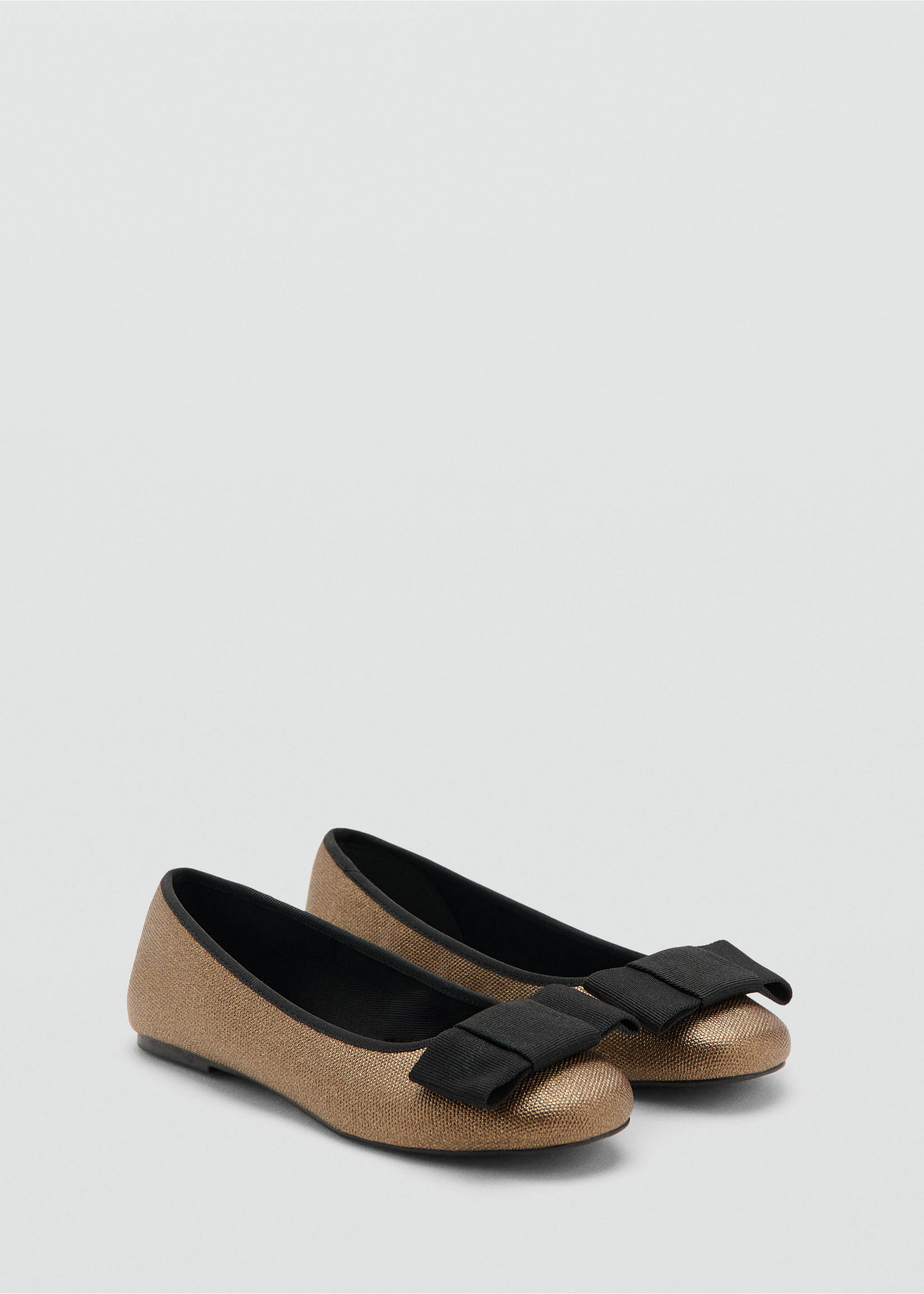 Ballerina's met strik - Middenvlak, Goud. Ref: 17077899-00.
