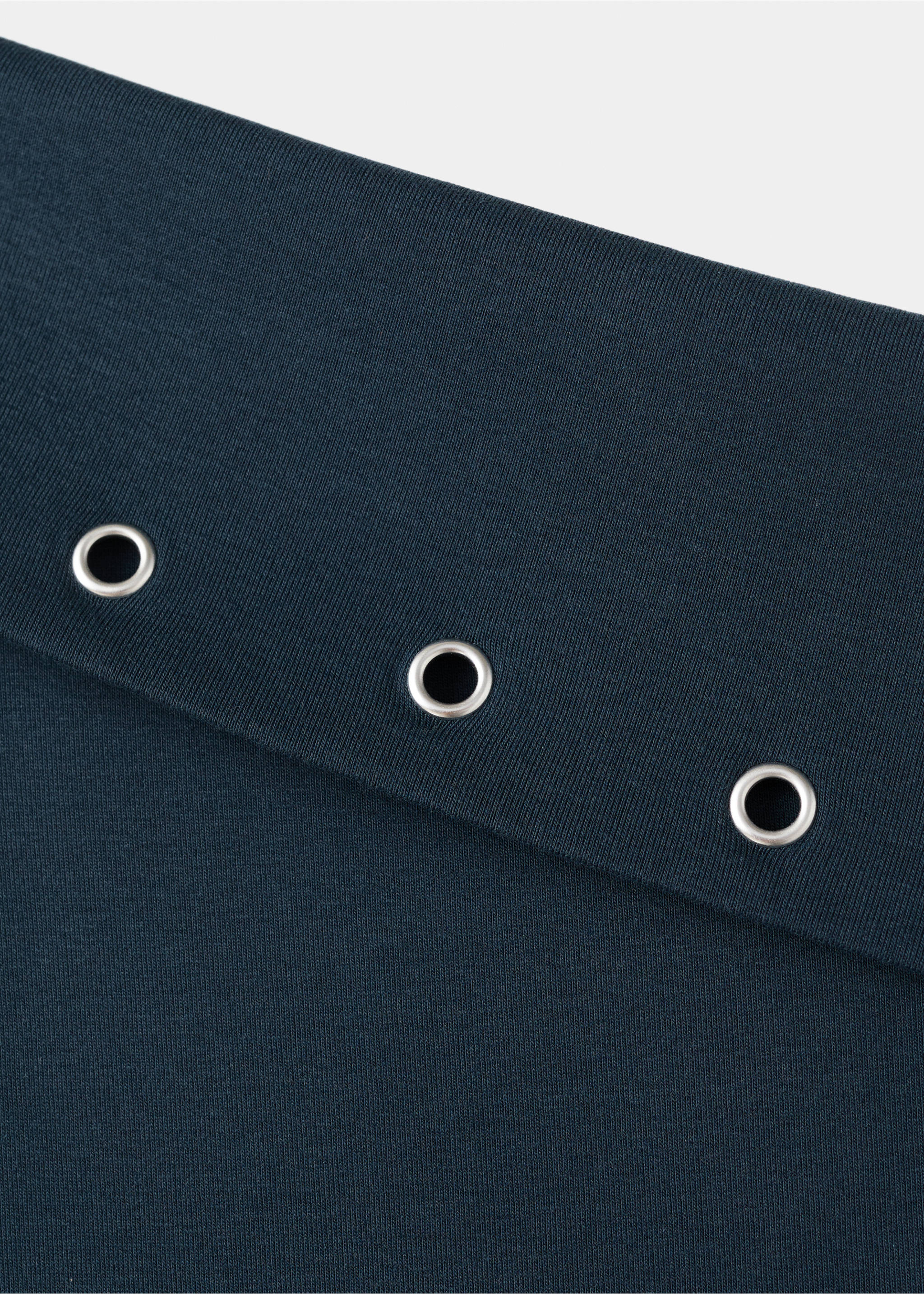 Asymmetrical studded dress - Details of the article 8, Navy. Ref: 17078269-00.