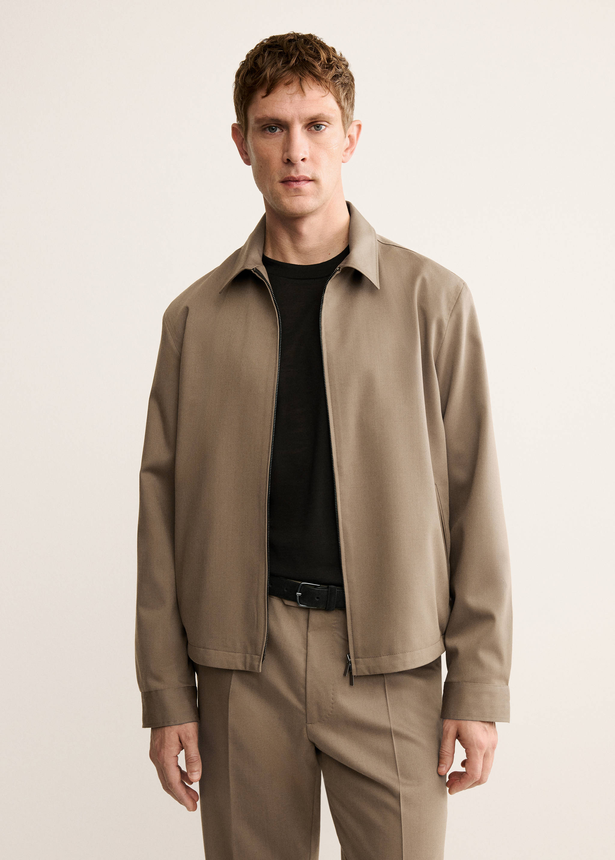 100% Italian wool jacket - Medium plane