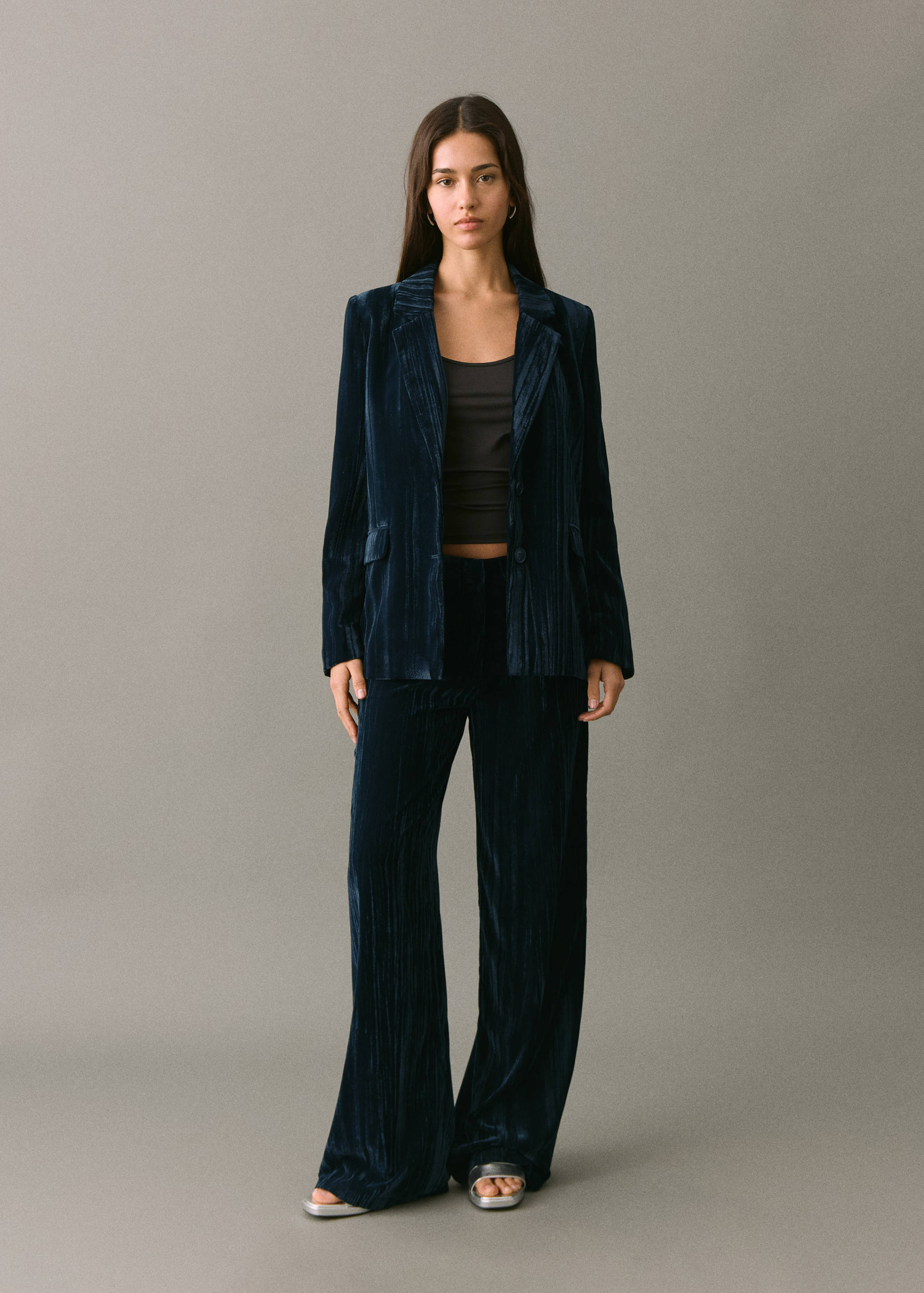 Velvet jacket - Details of the article 2