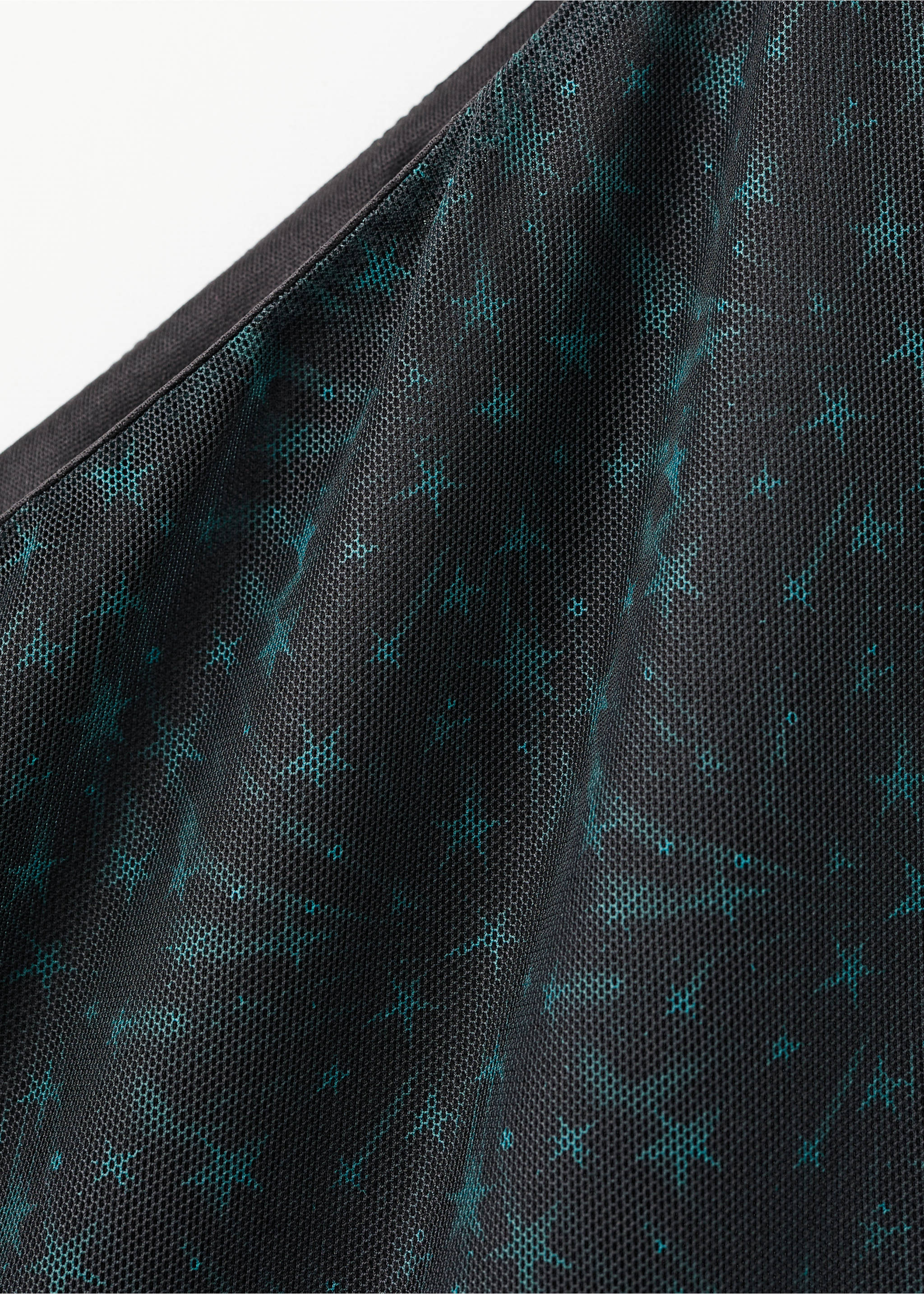 Stars print tulle T-shirt - Details of the article 8, Green. Ref: 17078279-00.