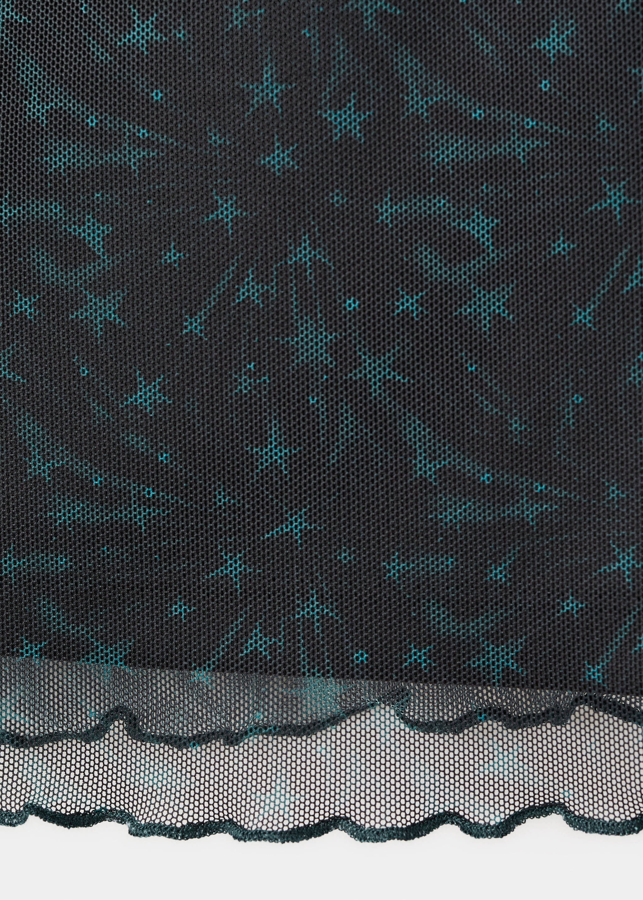 Stars print tulle T-shirt - Details of the article 0