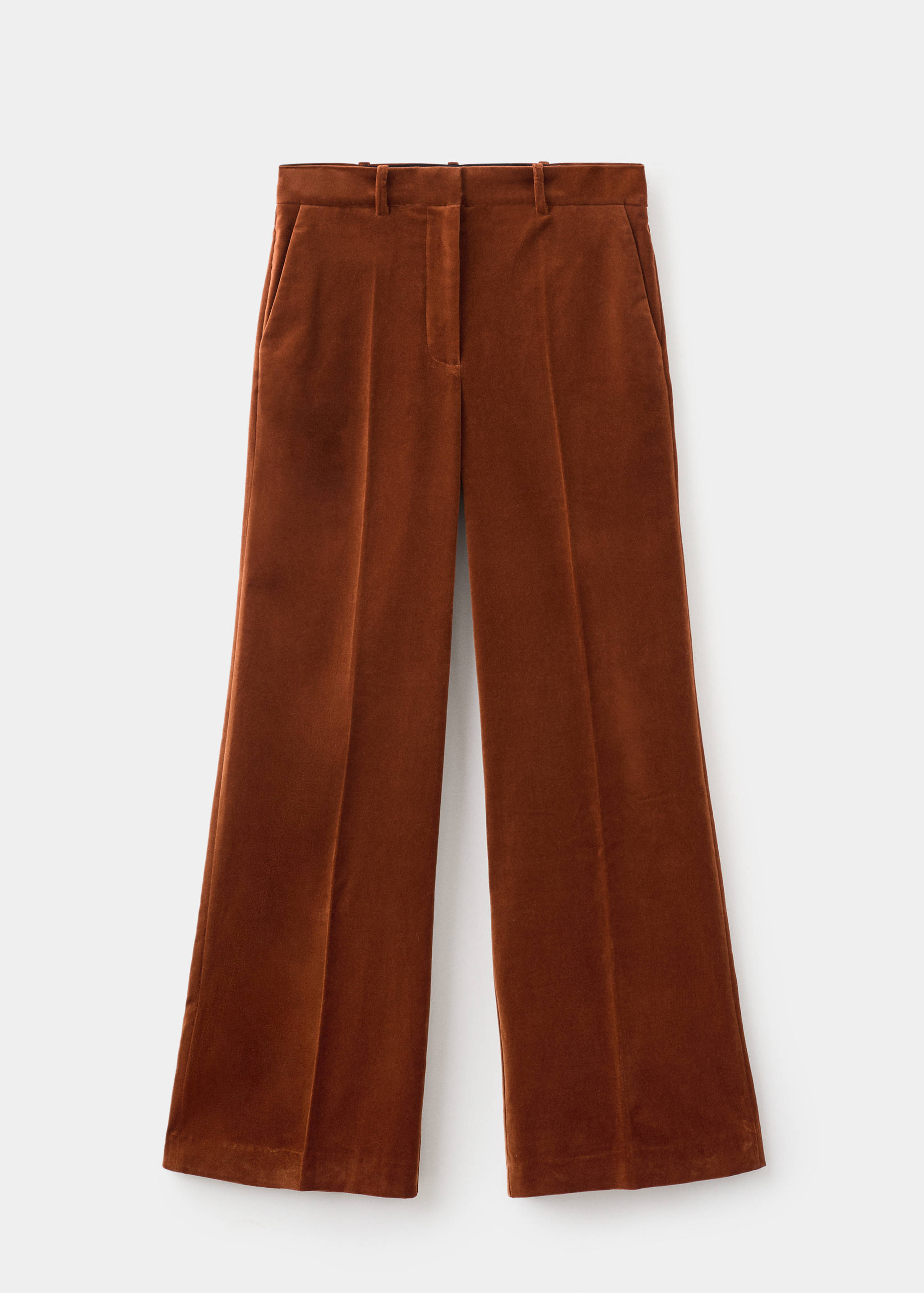 Velvet suit trousers - Article without model