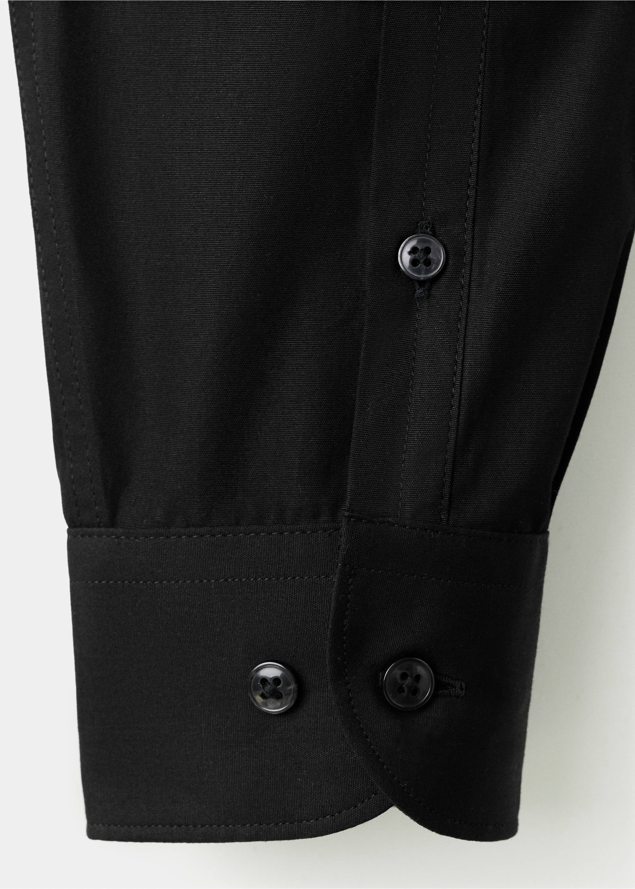 Chemise regular-fit 100 % coton - Détail de l'article 0, Noir. Ref: 17078288-00.