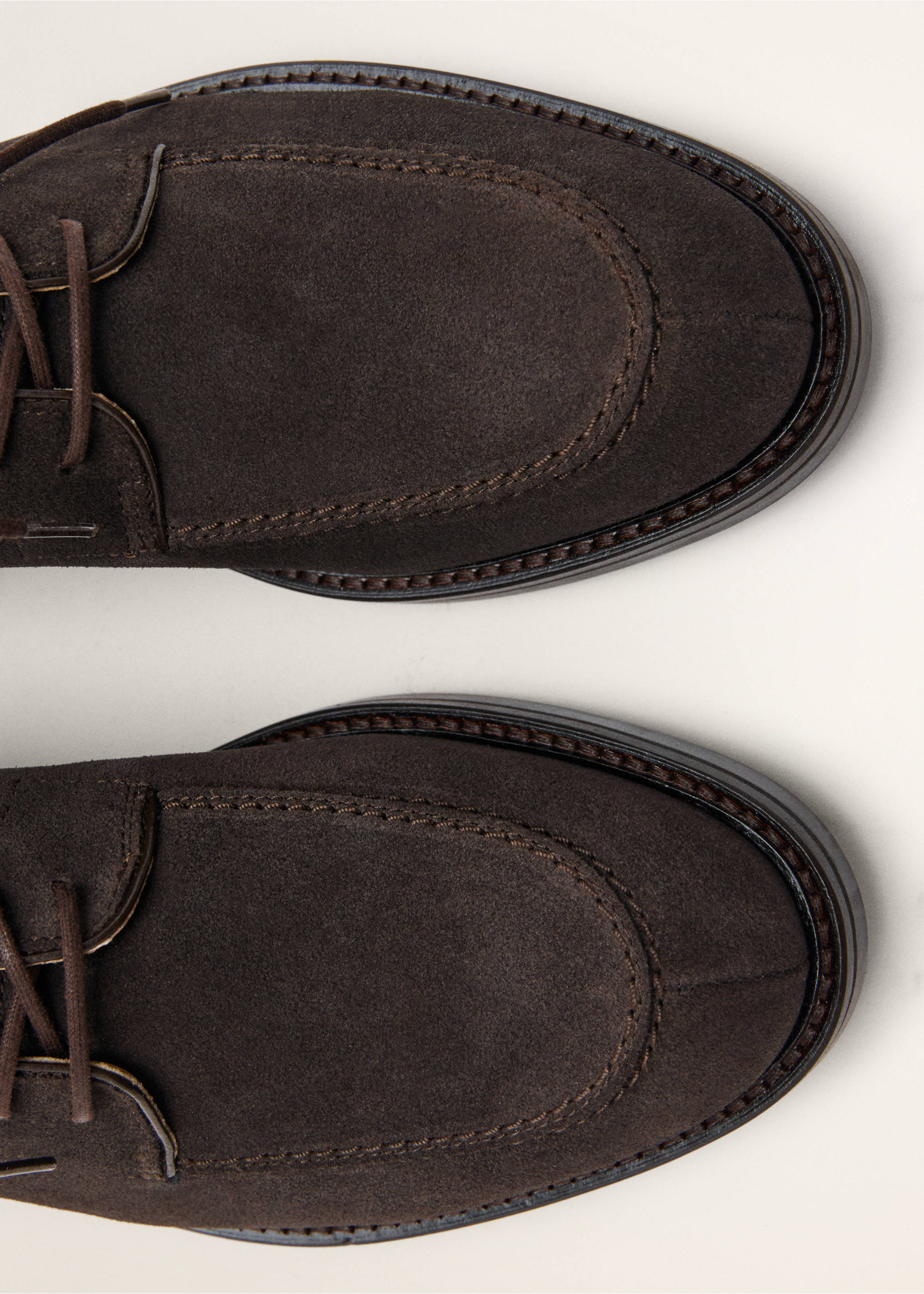 Bottines cuir lacets - Détail de l'article 2, Marron. Ref: 17078289-00.