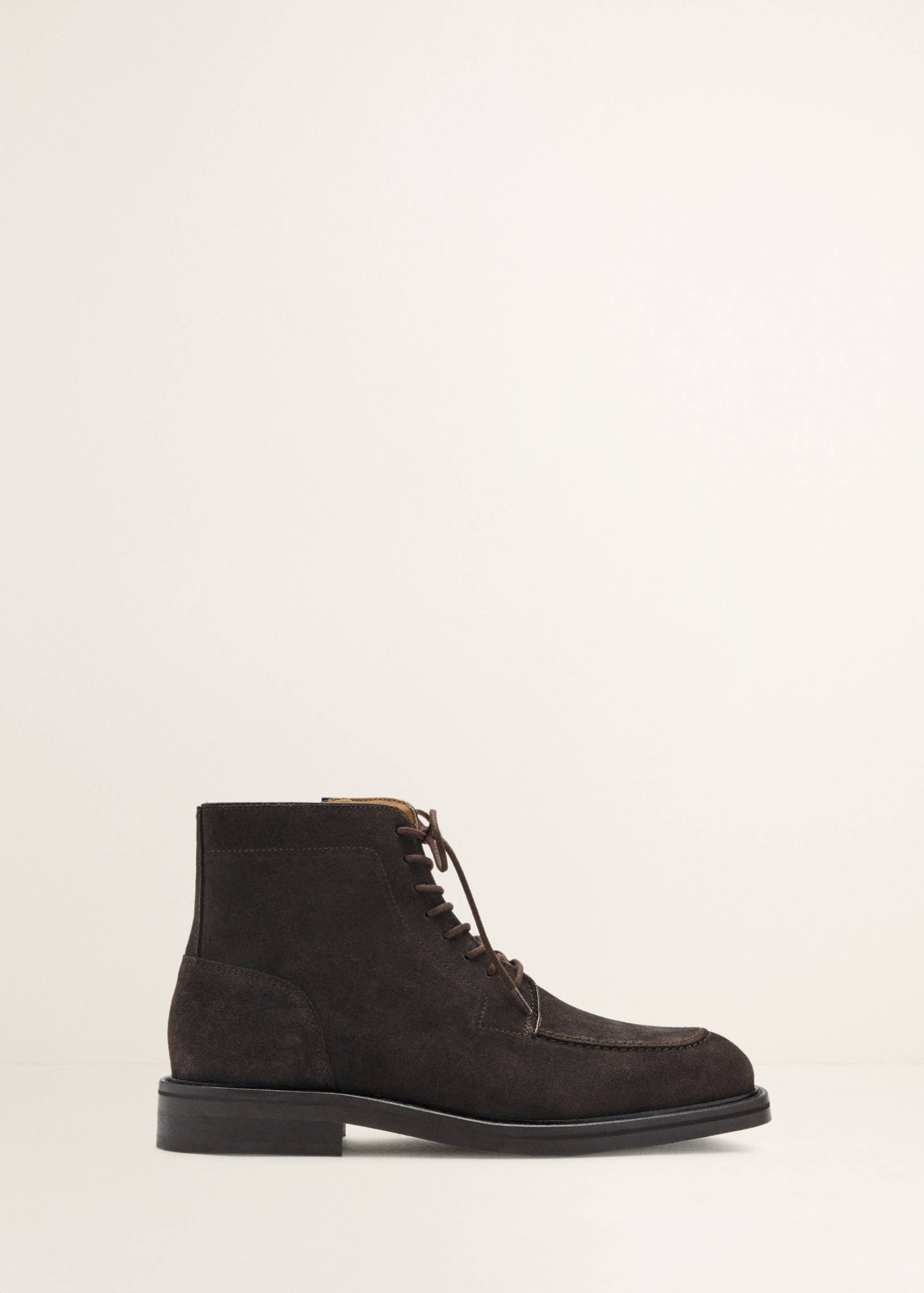 Bottines cuir lacets - Article sans modèle
