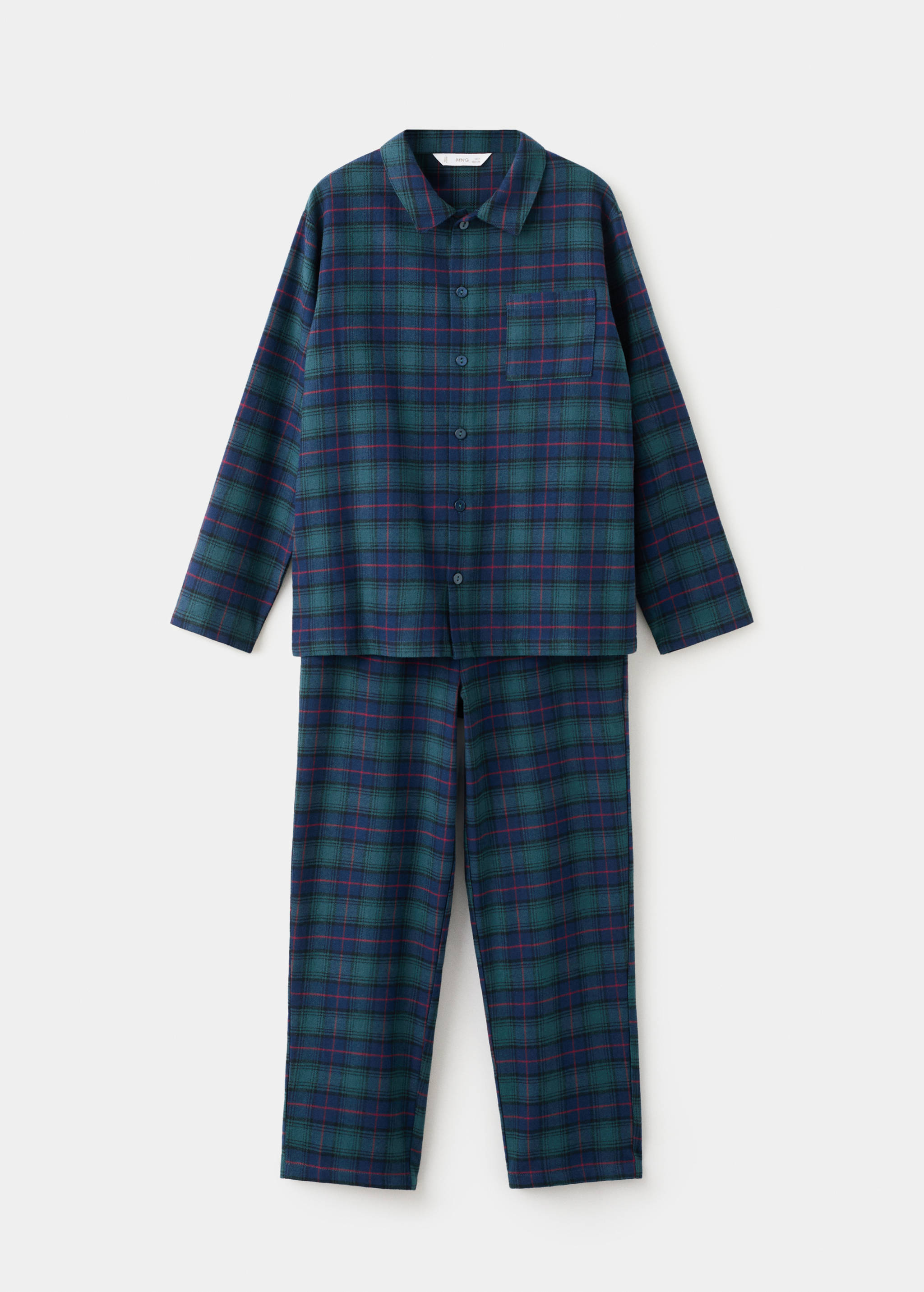 Pijama largo cuadros - Artículo sin modelo