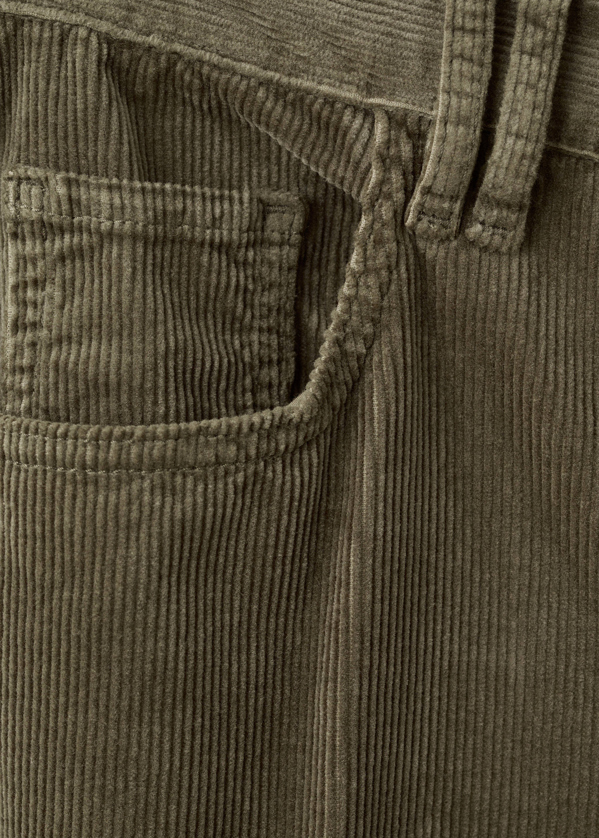 Džíny wide leg manšestr - Detail zboží 0