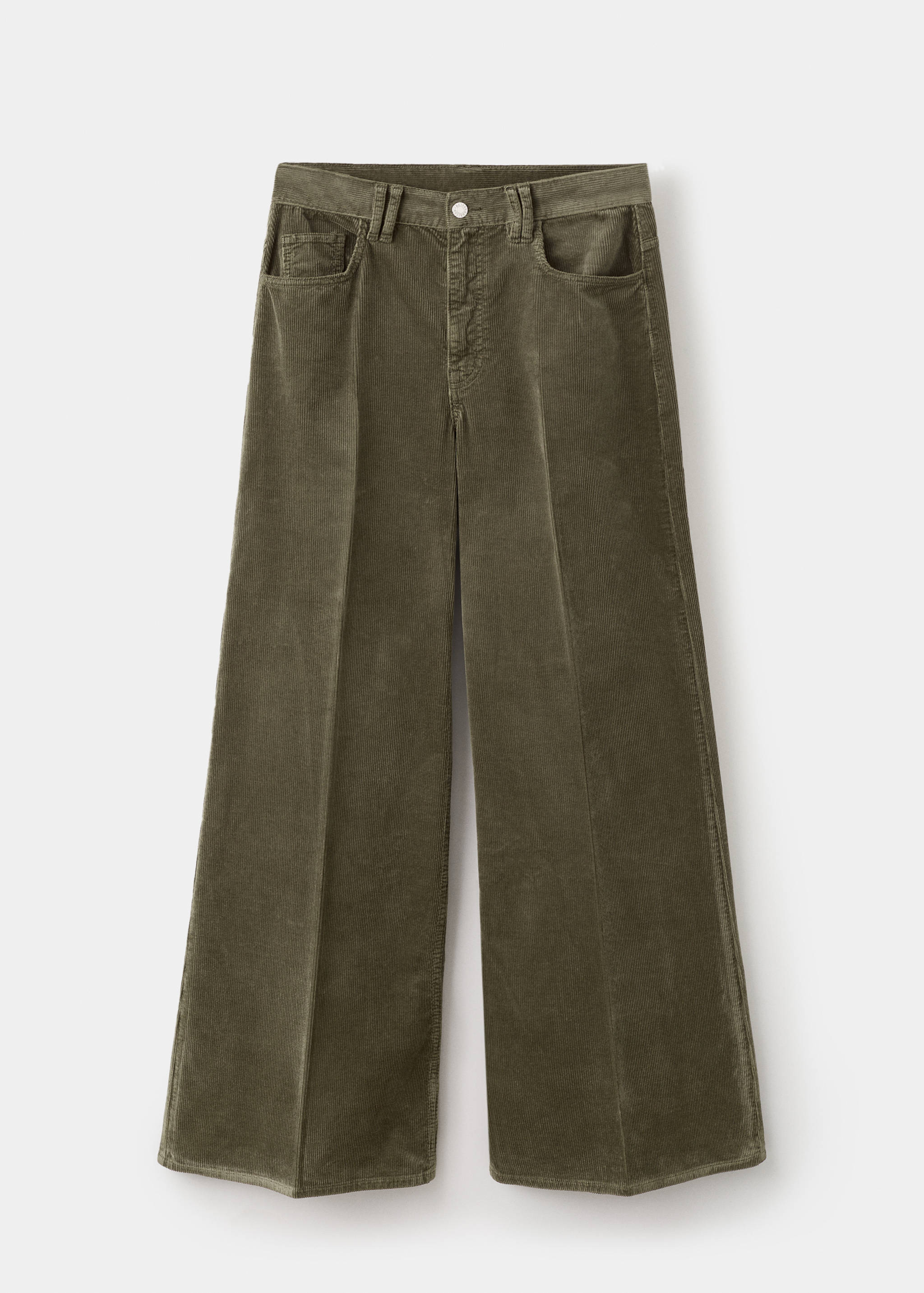 Džíny wide leg manšestr - Zboží bez modelu