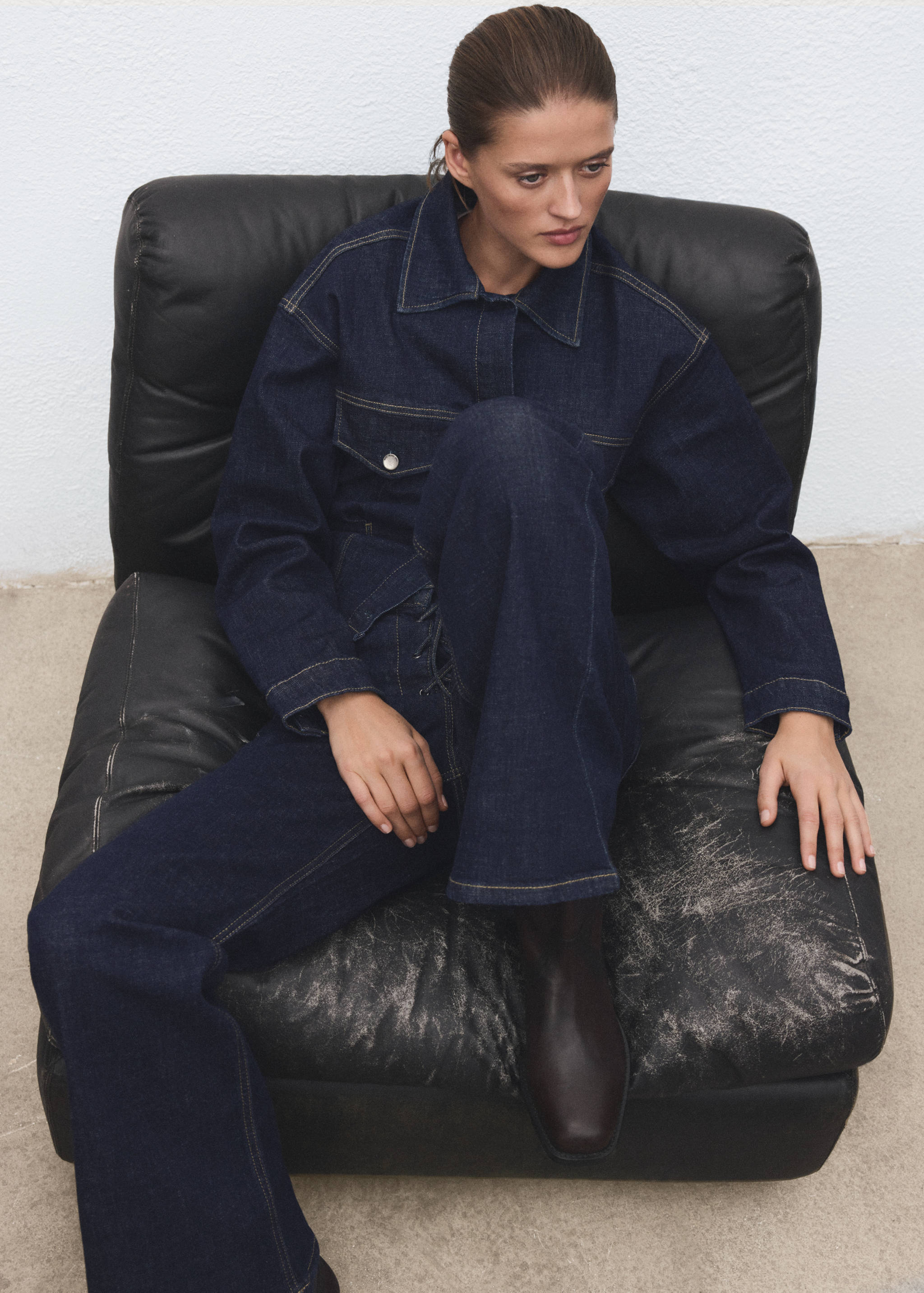 Flared jeans met koorden - Detail van het artikel 2