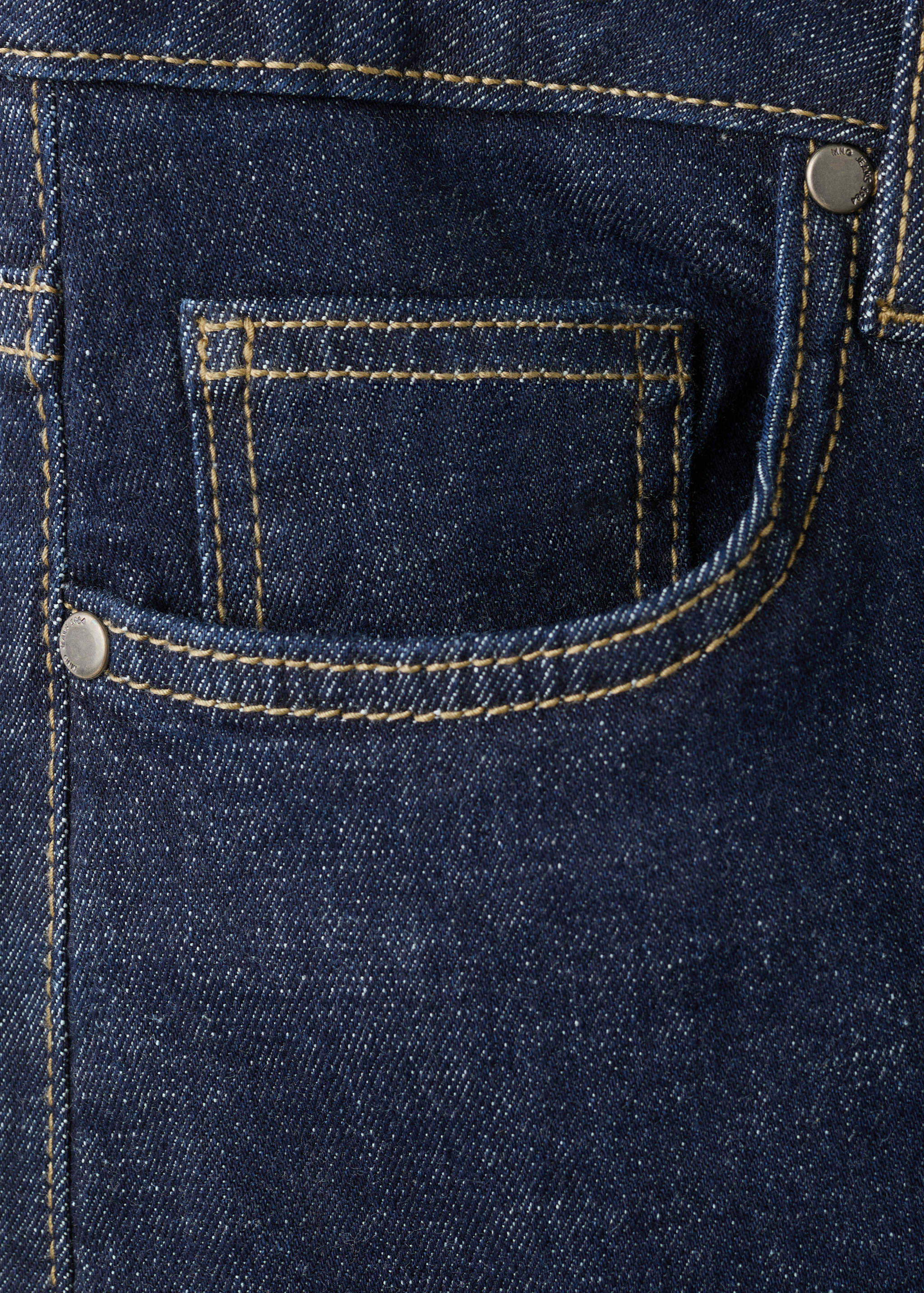 Flared jeans met koorden - Detail van het artikel 0