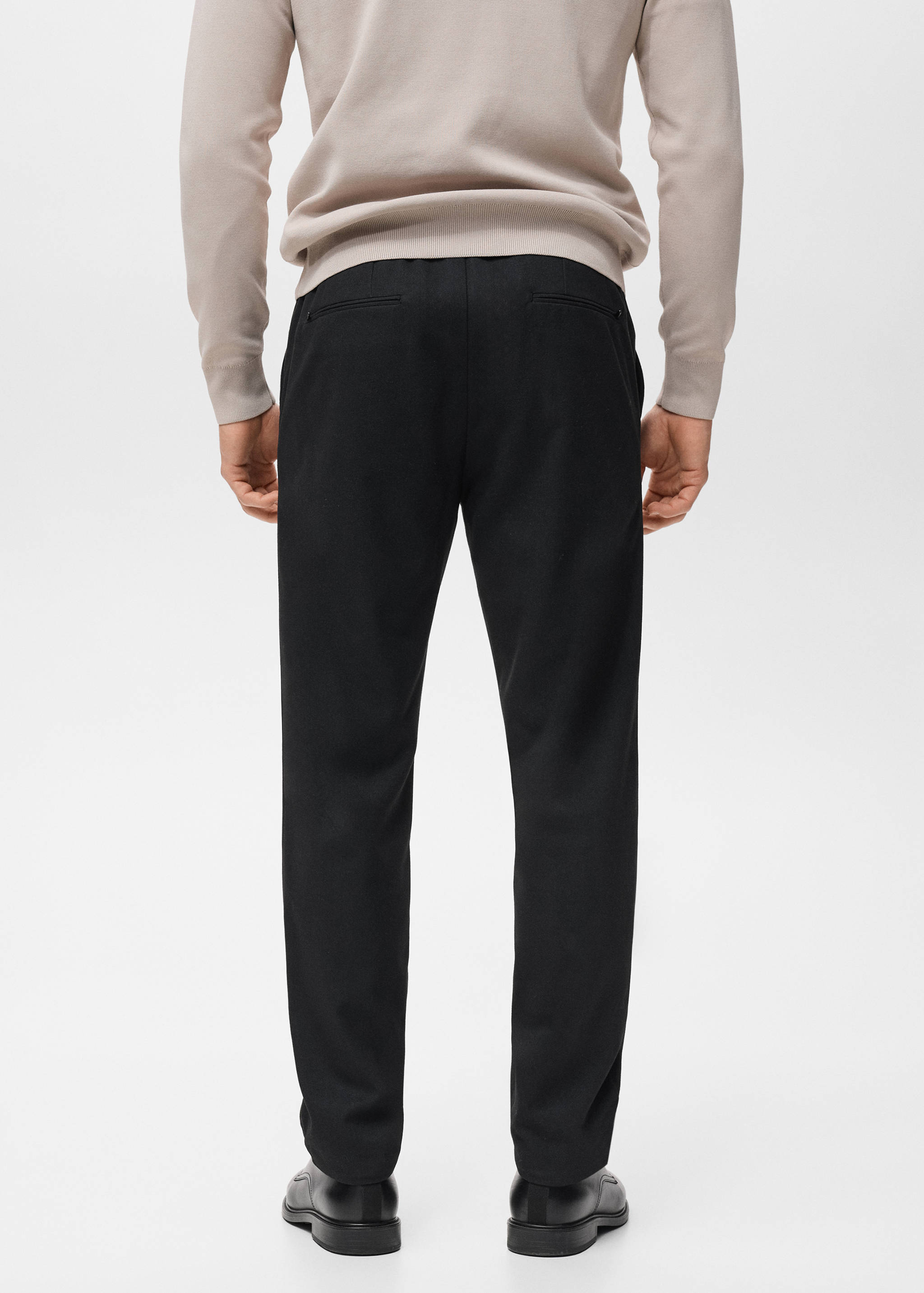 Pantalon flanelle slim-fit Thermolite® - Verso de l’article