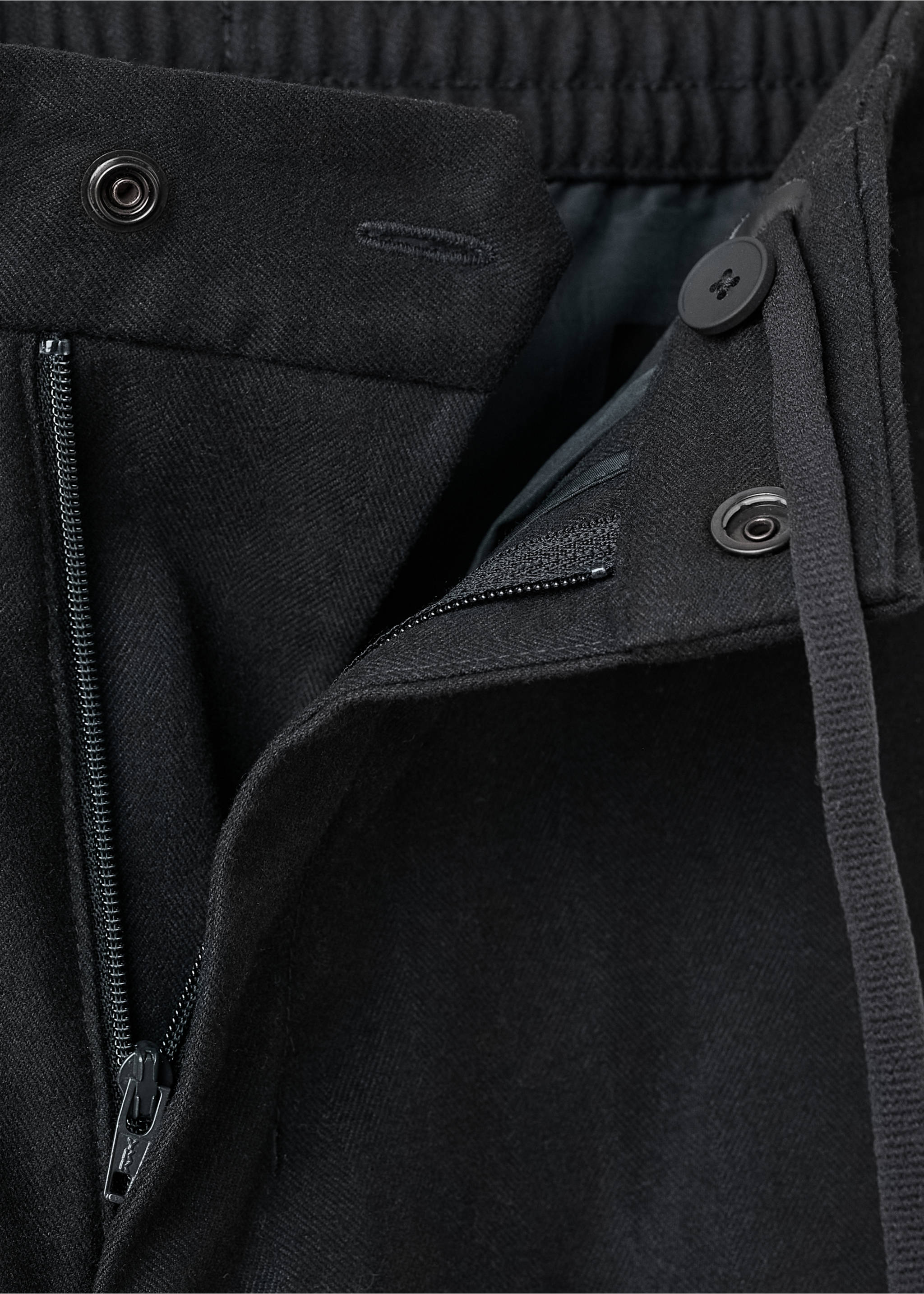 Pantalon flanelle slim-fit Thermolite® - Détail de l'article 0, Bleu marine. Ref: 17079204-00.