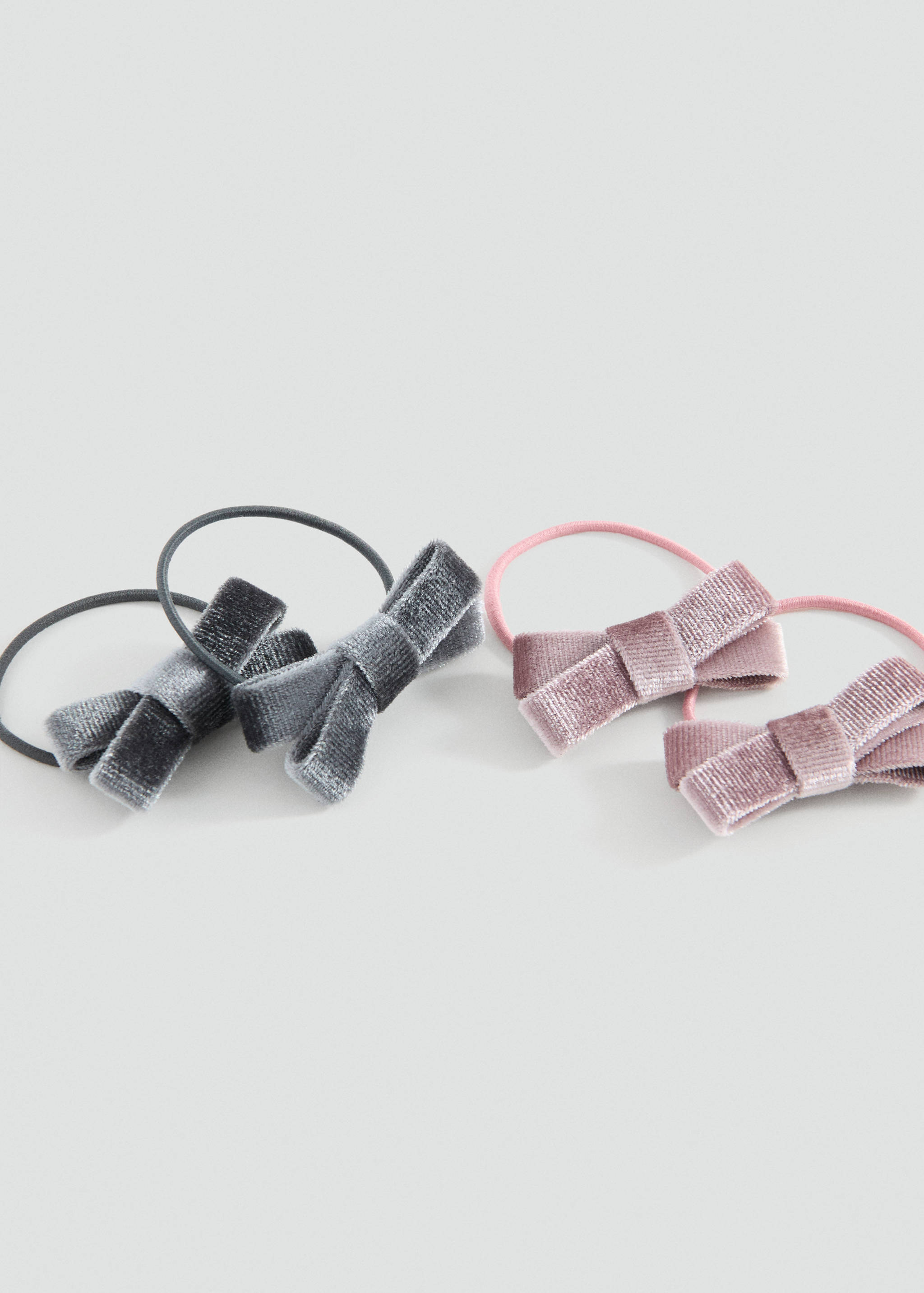Pack of 4 scrunchies - Medium plane