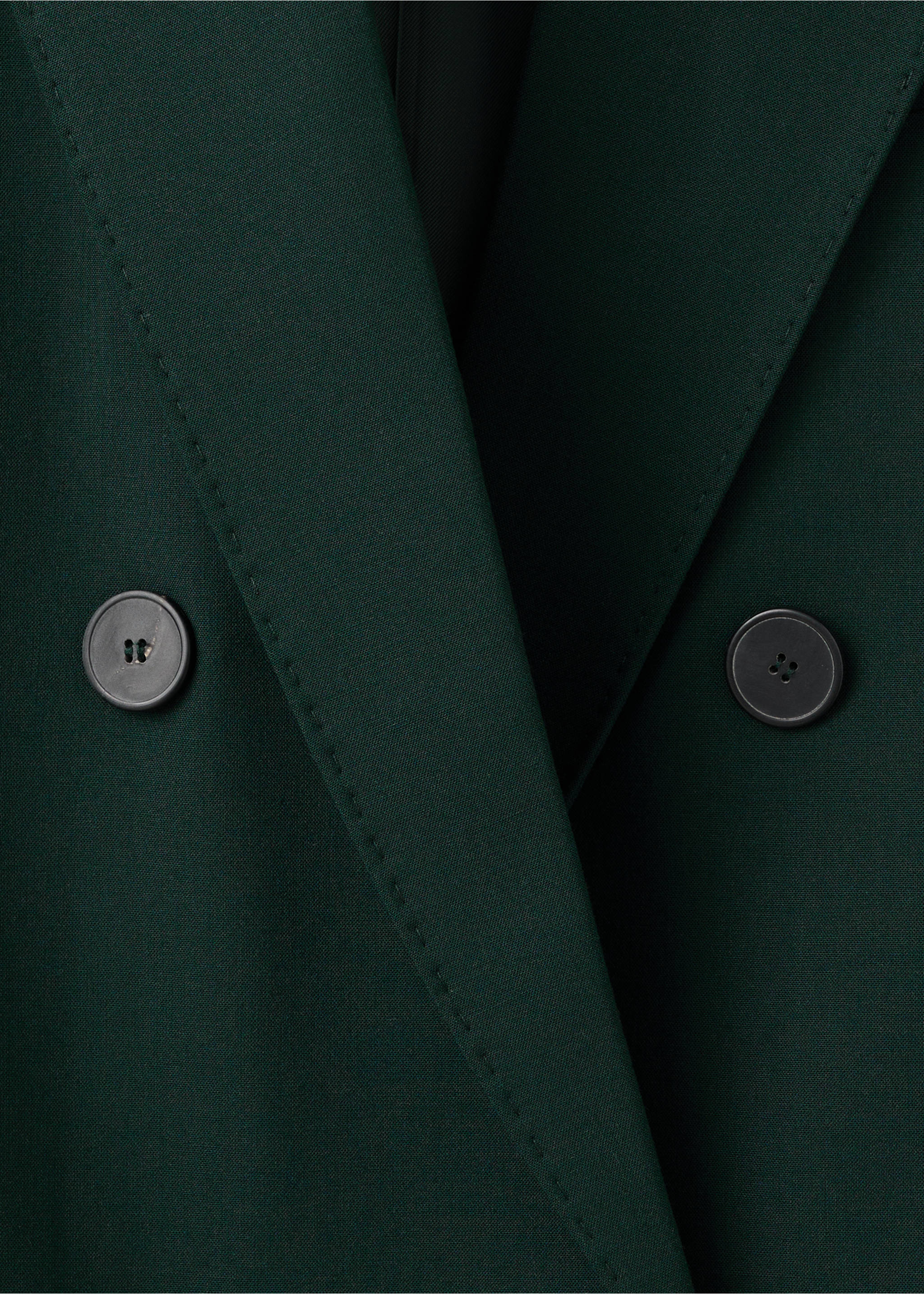Blazer costume double boutonnage - Détail de l'article 0, Vert. Ref: 17079211-00.