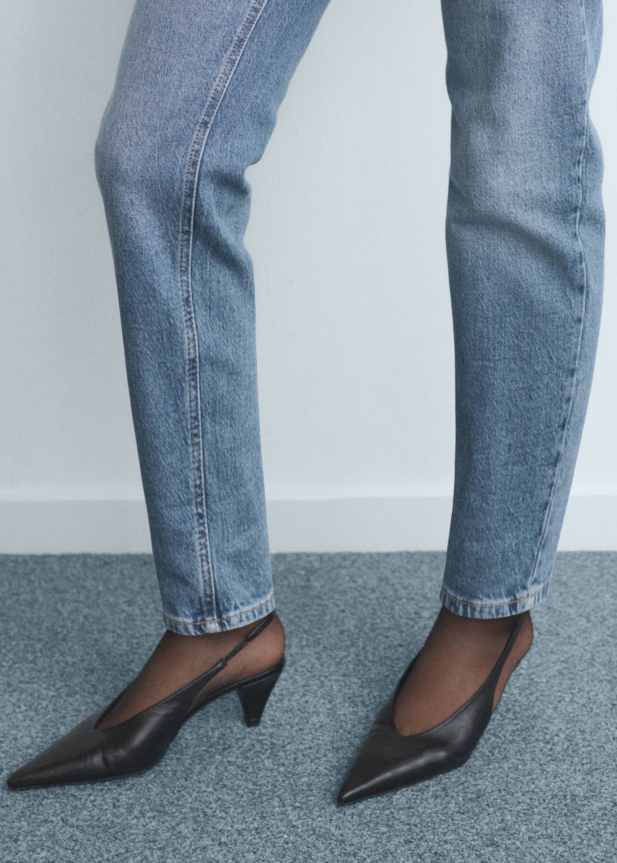 Jeans Newmom confort tiro alto - Detalle del artículo 3
