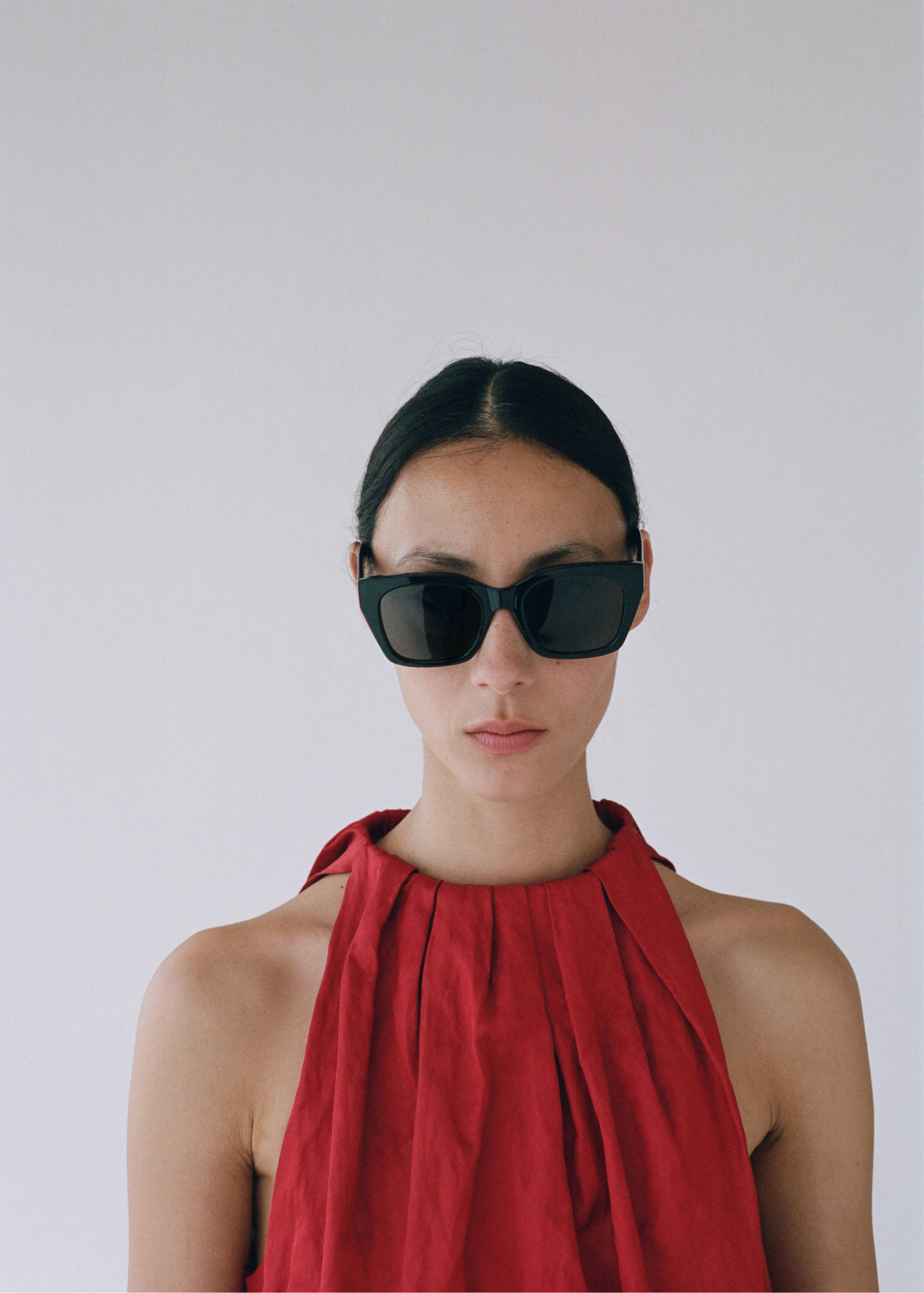 Squared frame sunglasses - General plane