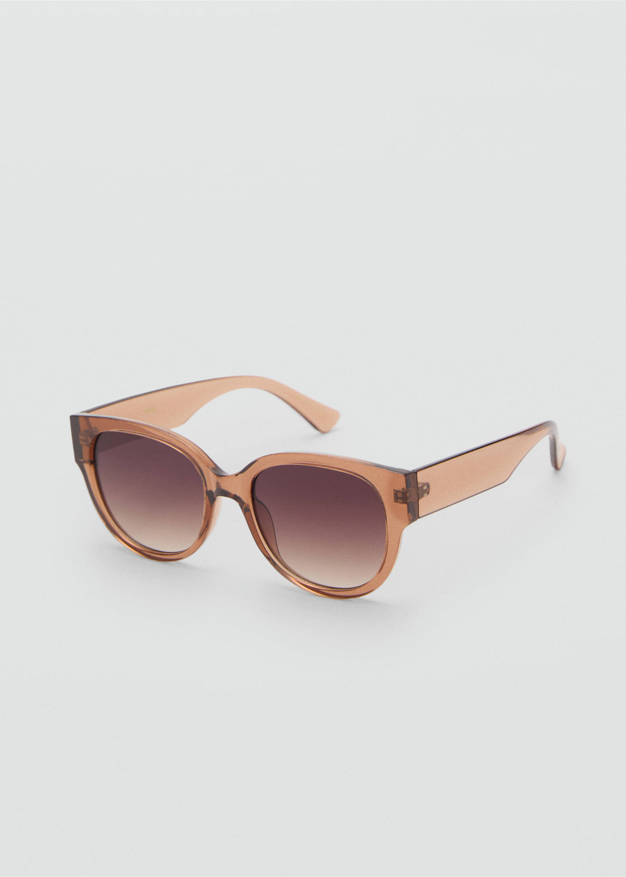 Round-framed sunglasses - Medium plane, Peach. Ref: 17081124-00.