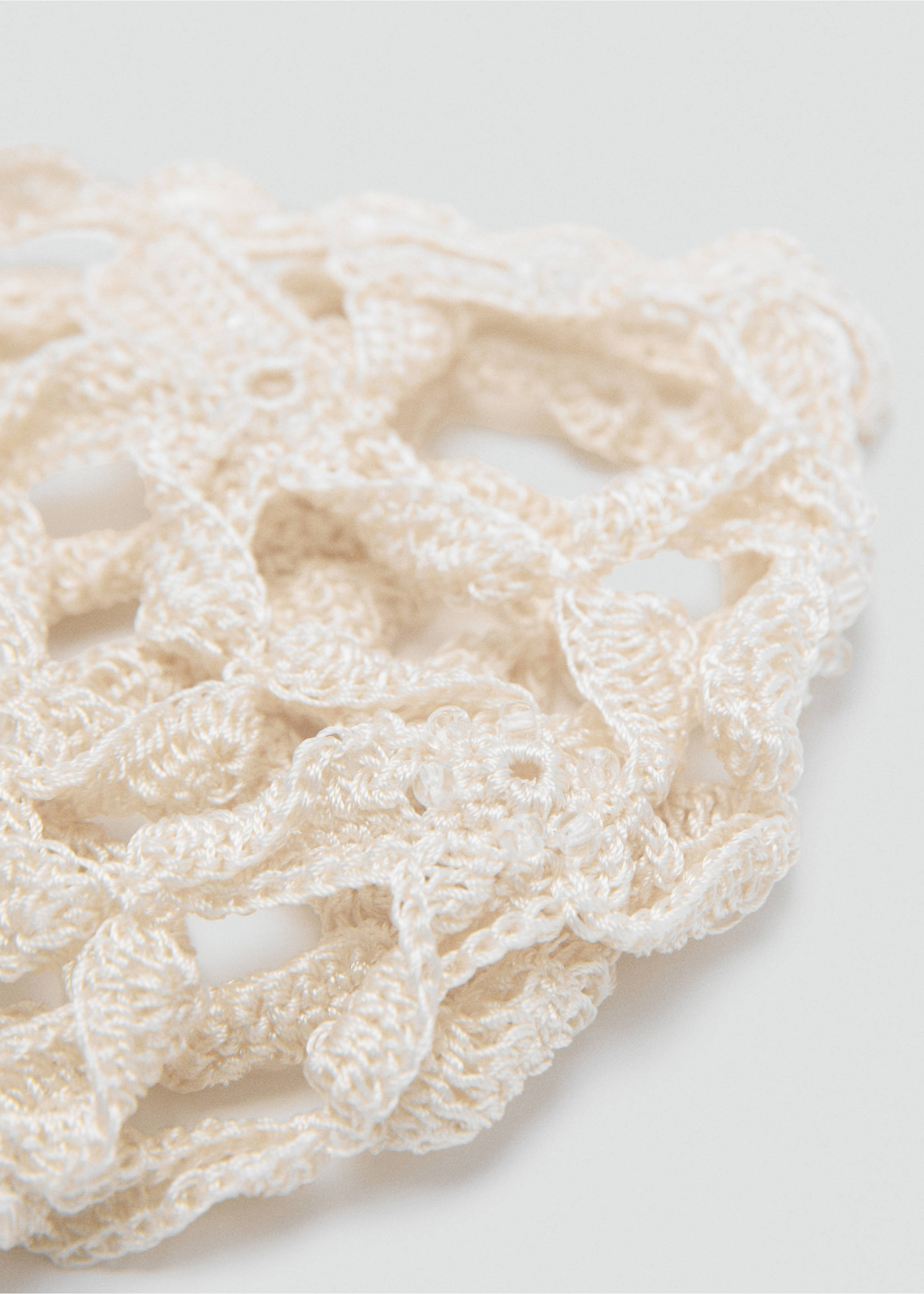 Bob en crochet étoiles - Détail de l'article 1, Écru. Ref: 17081126-00.