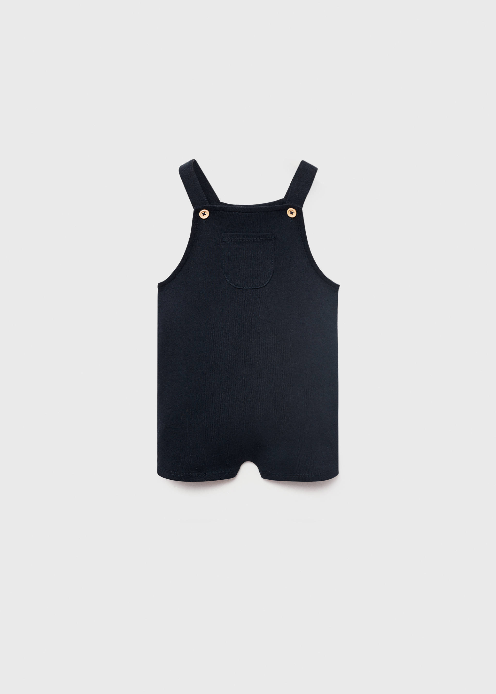 Krátké bavlněné kalhoty s laclem - Zboží bez modelu