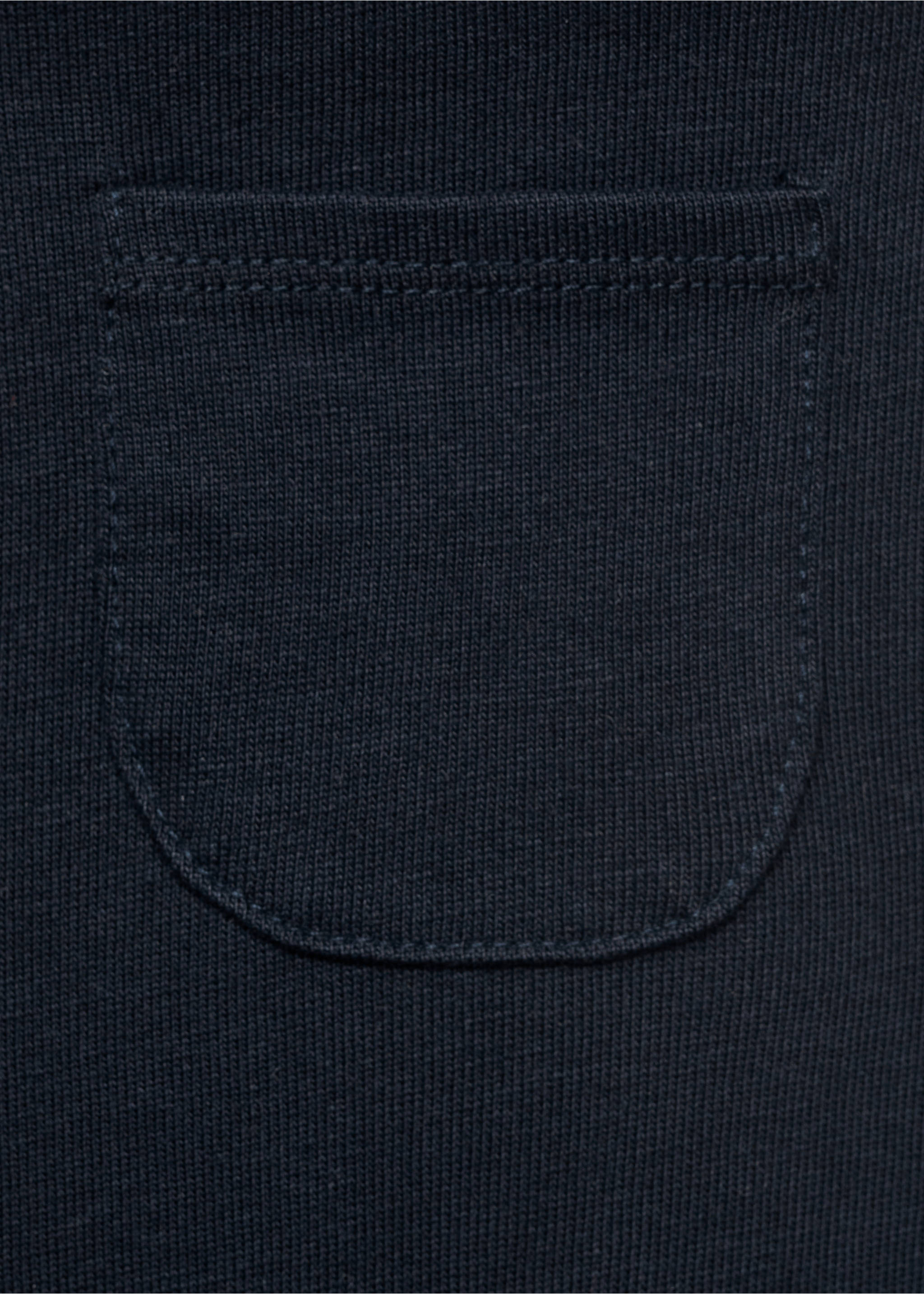 Krátké bavlněné kalhoty s laclem - Detail zboží 0, Námořnická modrá. Ref: 17081131-00.