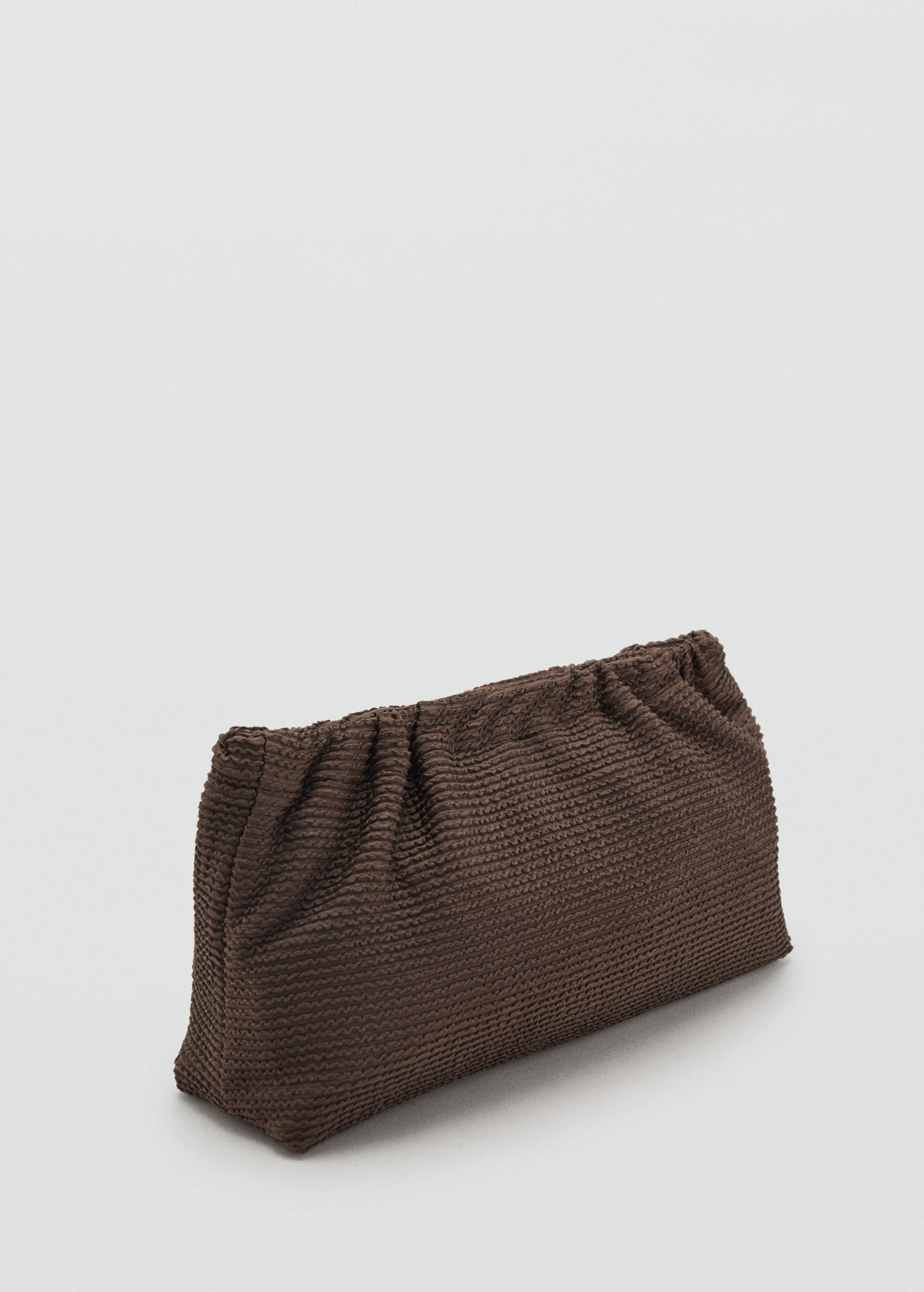 Ribbed toiletry bag - Medium plane