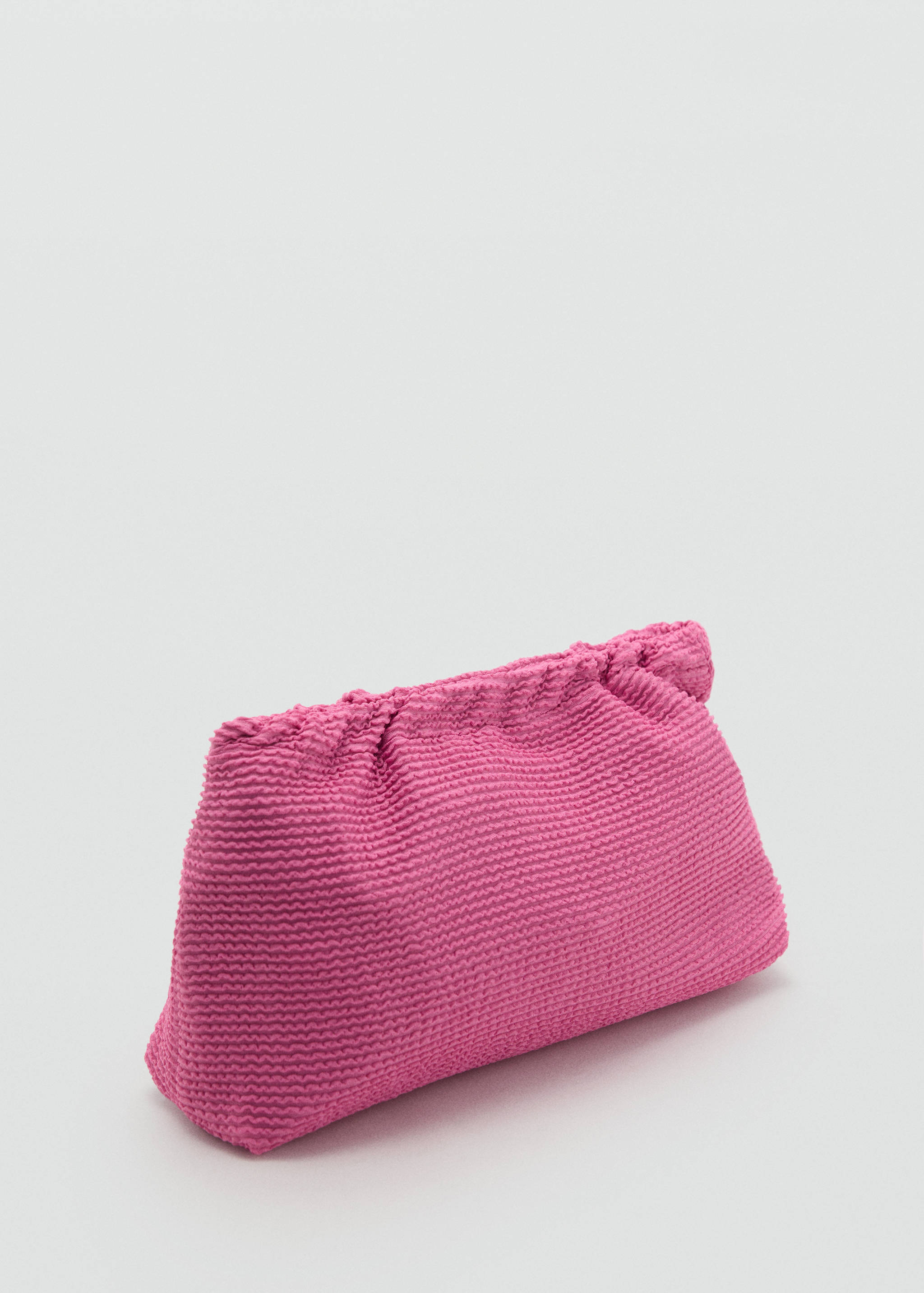 Ribbed toiletry bag - Medium plane