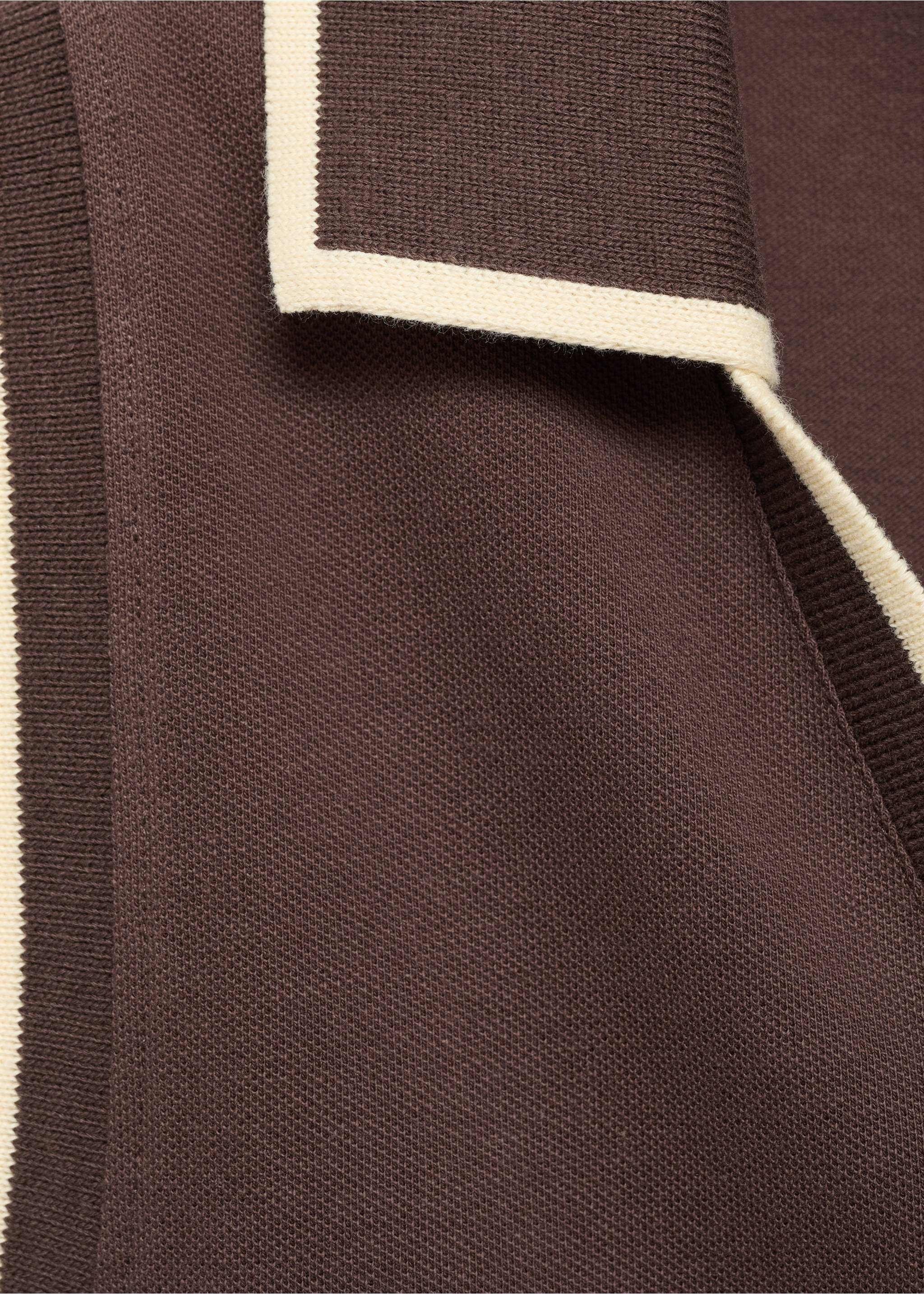 Polokleid mit Spaghettiträgern - Detail des Artikels 0, Schokolade. Ref: 17081144-00.