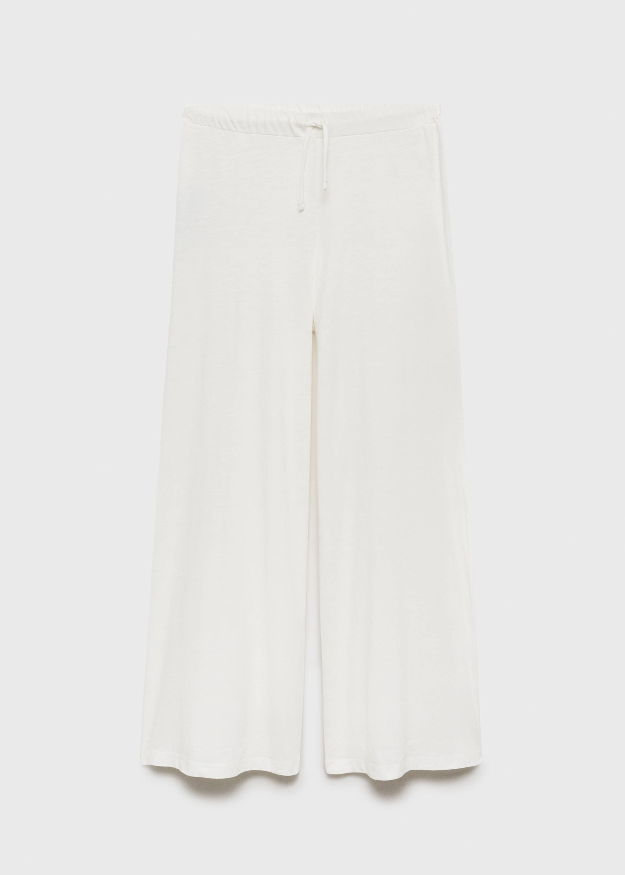 Cotton jogger-style trousers - Article without model