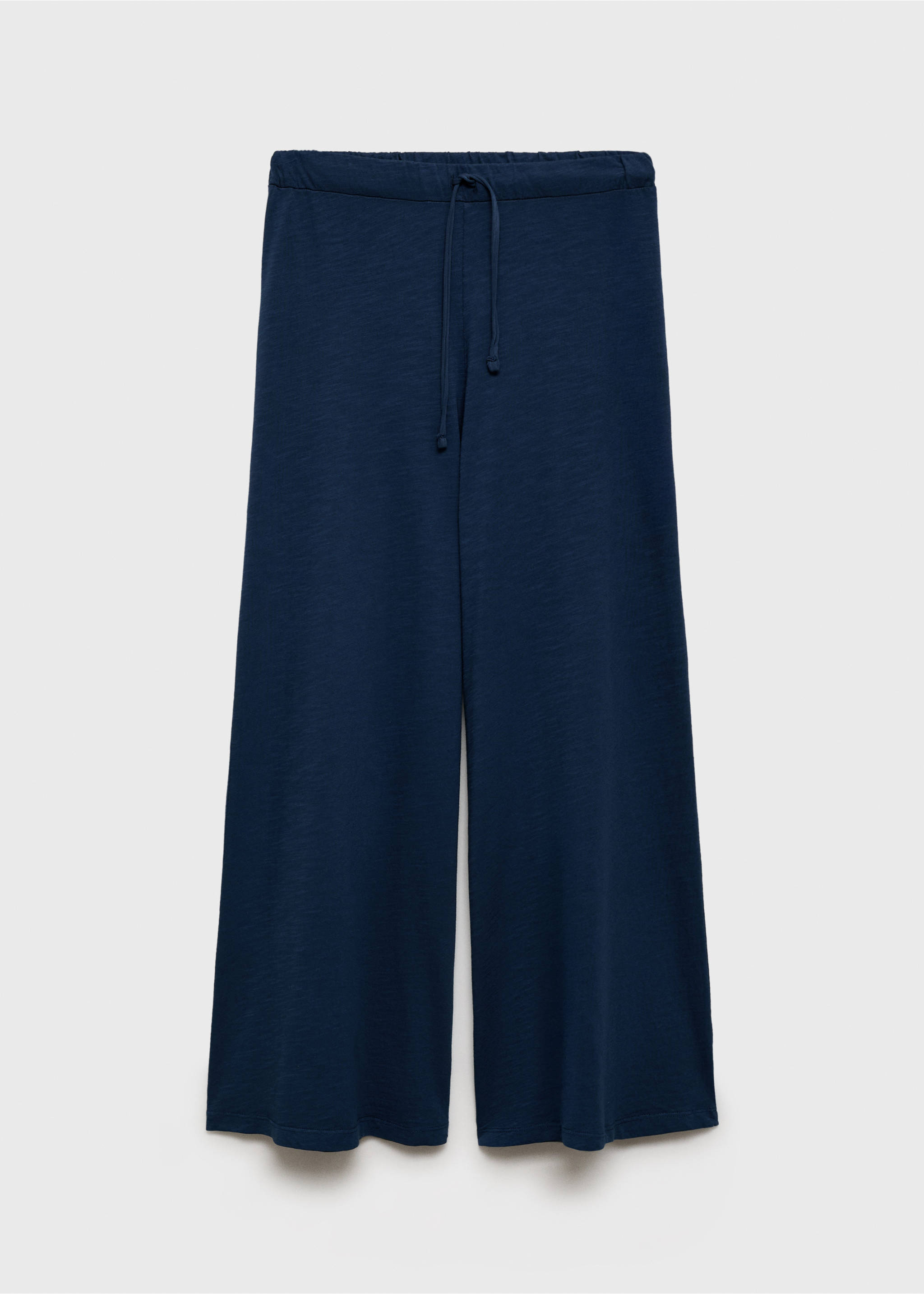Cotton jogger-style trousers - Article without model, Navy. Ref: 17081145-00.