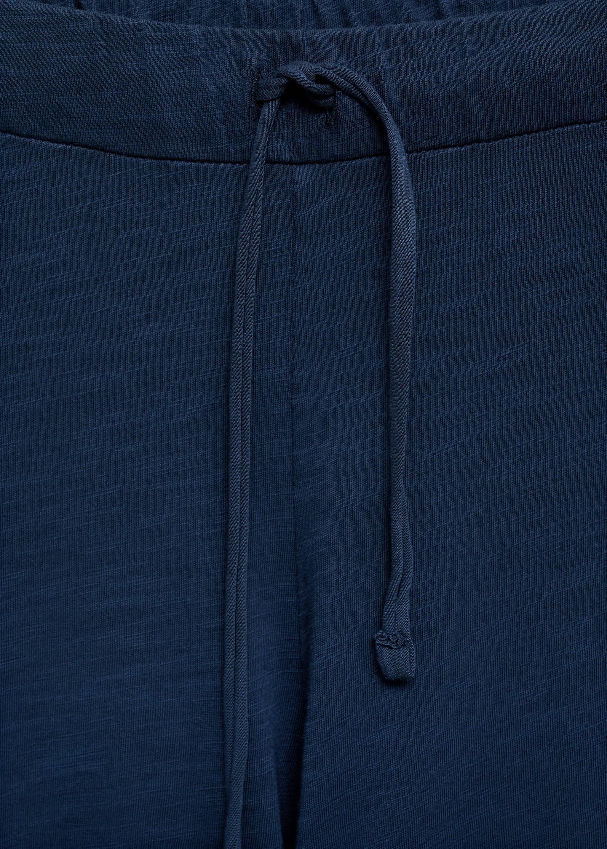 Cotton jogger-style trousers - Details of the article 8