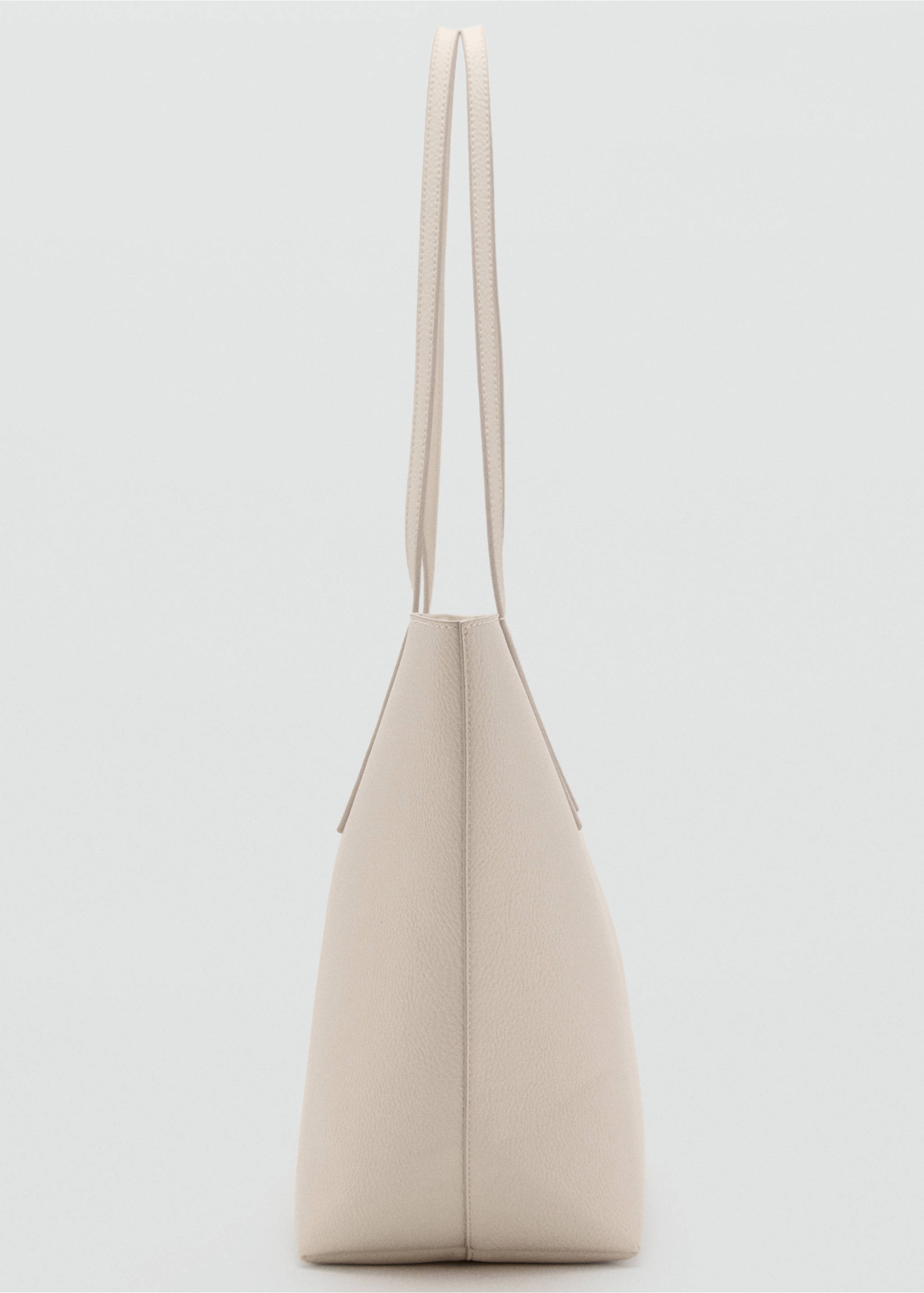 Sac cabas anse double - Détail de l'article 1, Blanc cassé. Ref: 17081146-00.