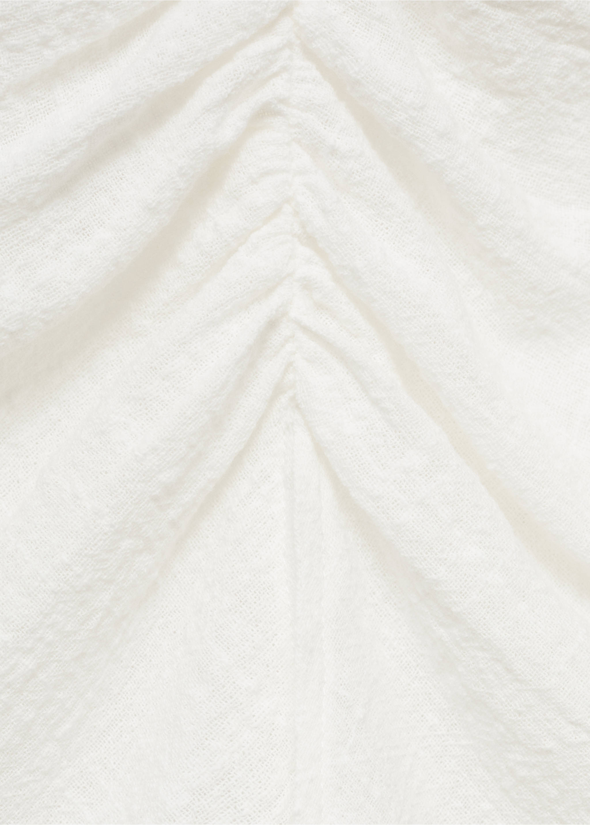 Blouse manches volants - Détail de l'article 0, Blanc cassé. Ref: 17081147-00.