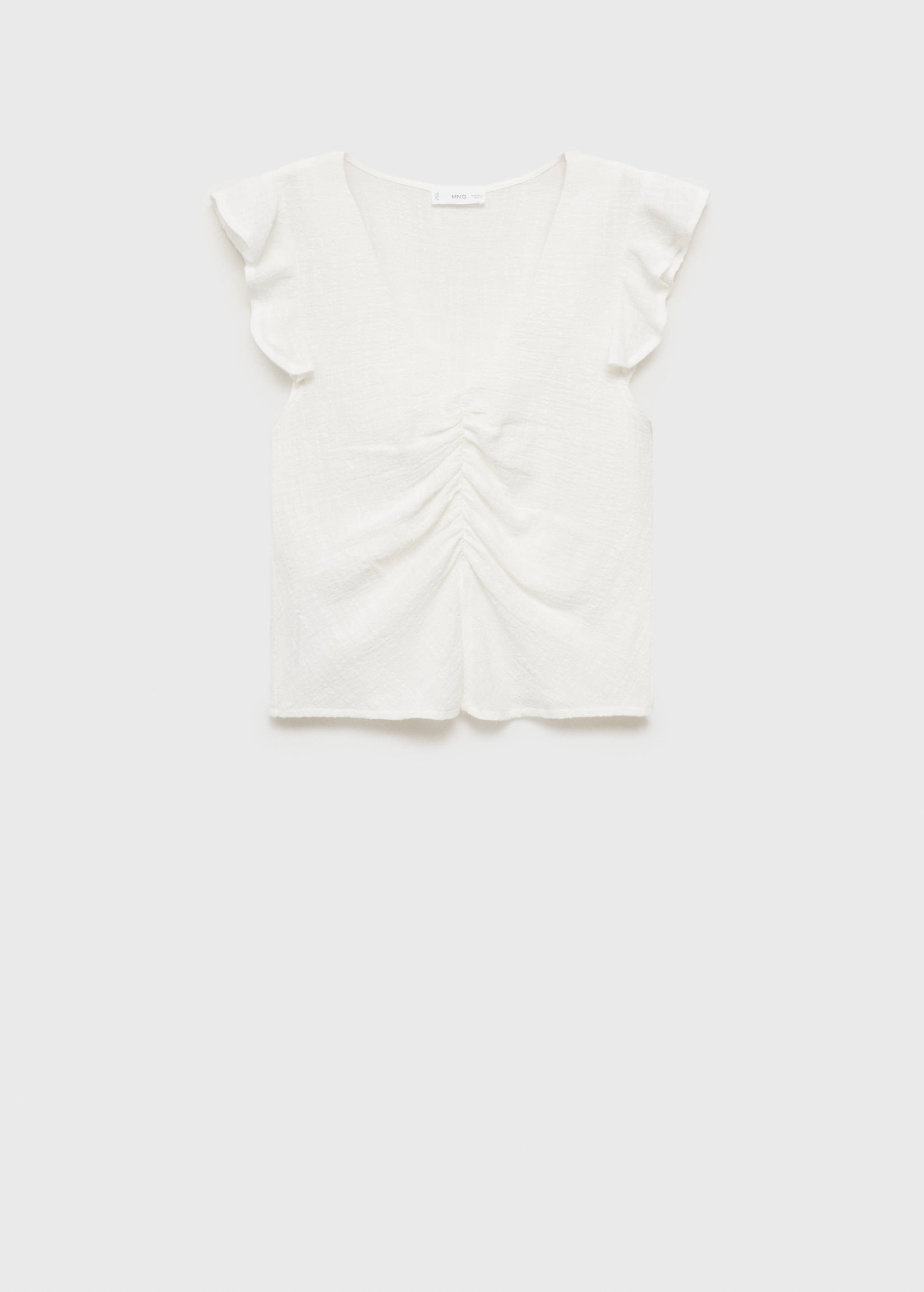 Blouse manches volants - Article sans modèle