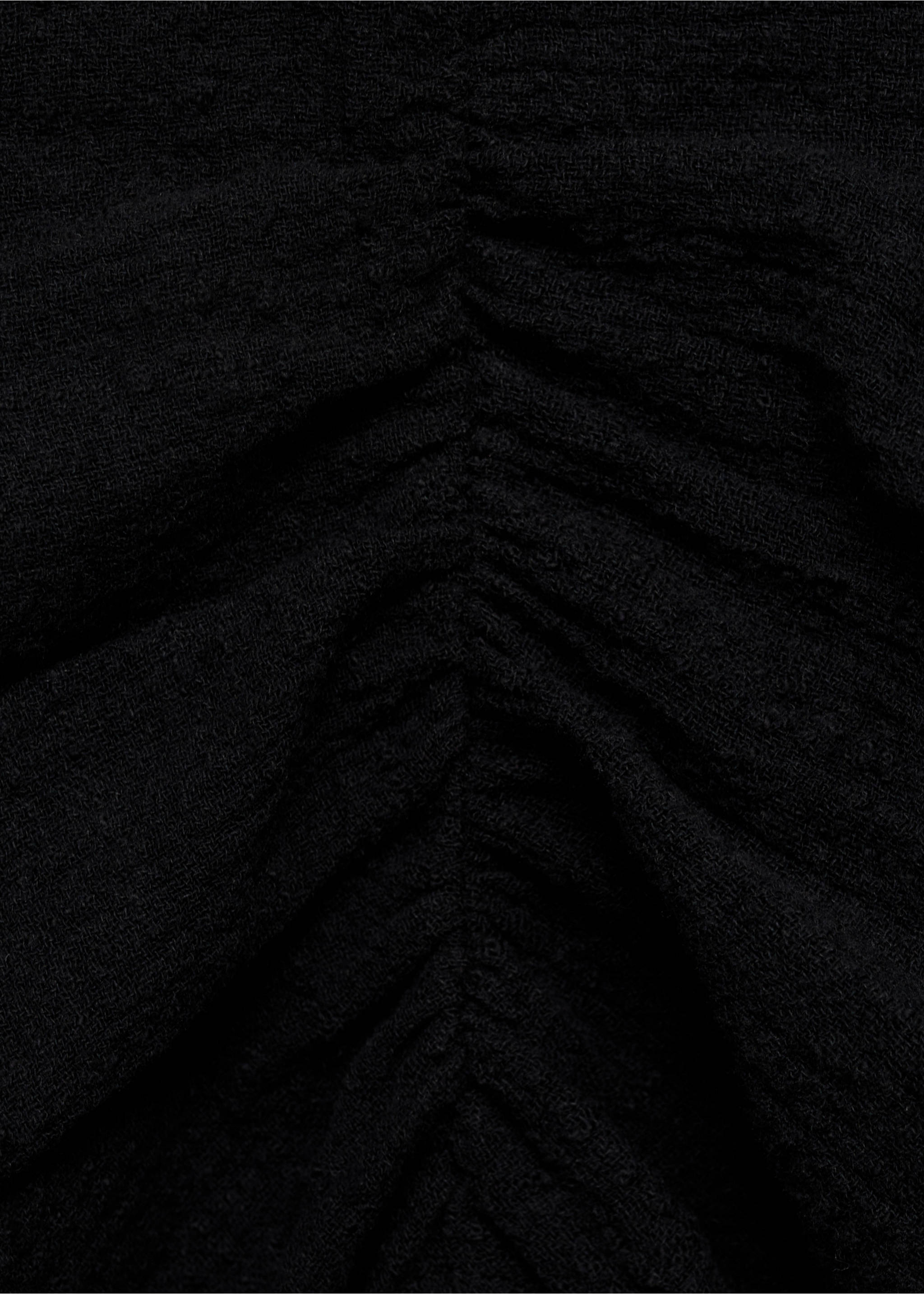 Blouse manches volants - Détail de l'article 0, Noir. Ref: 17081147-00.