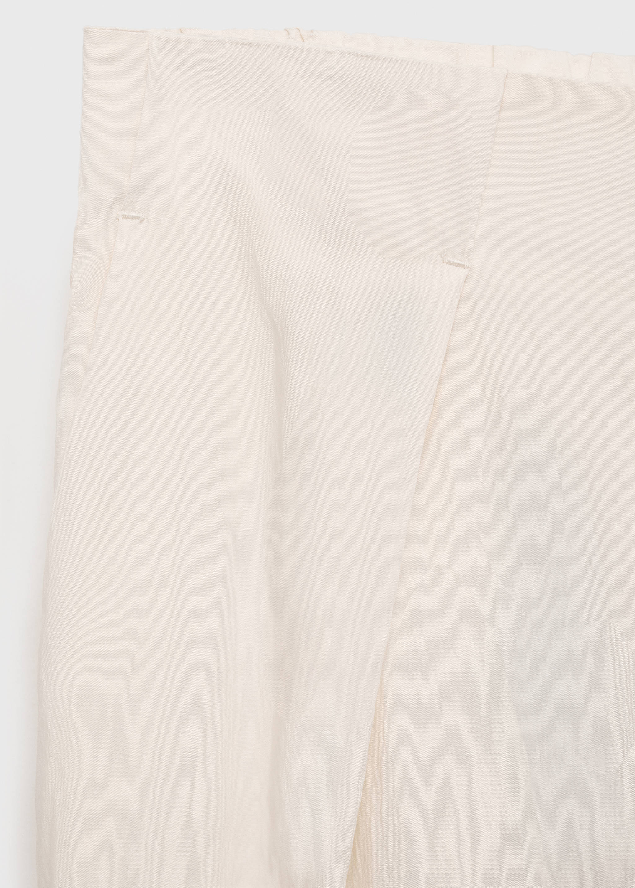Pantalón crop textura - Detalle del artículo 0