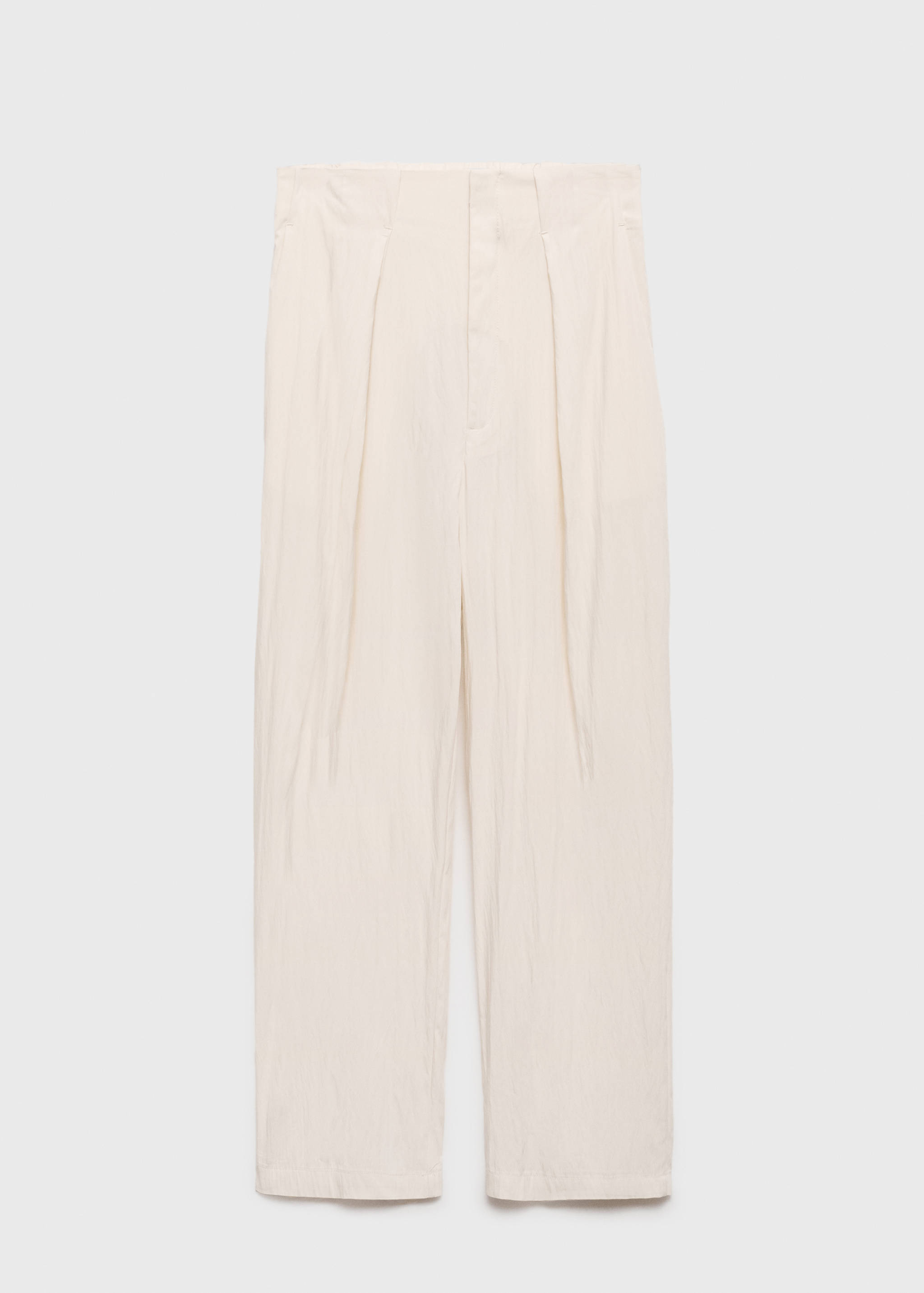 Pantalón crop textura - Artículo sin modelo